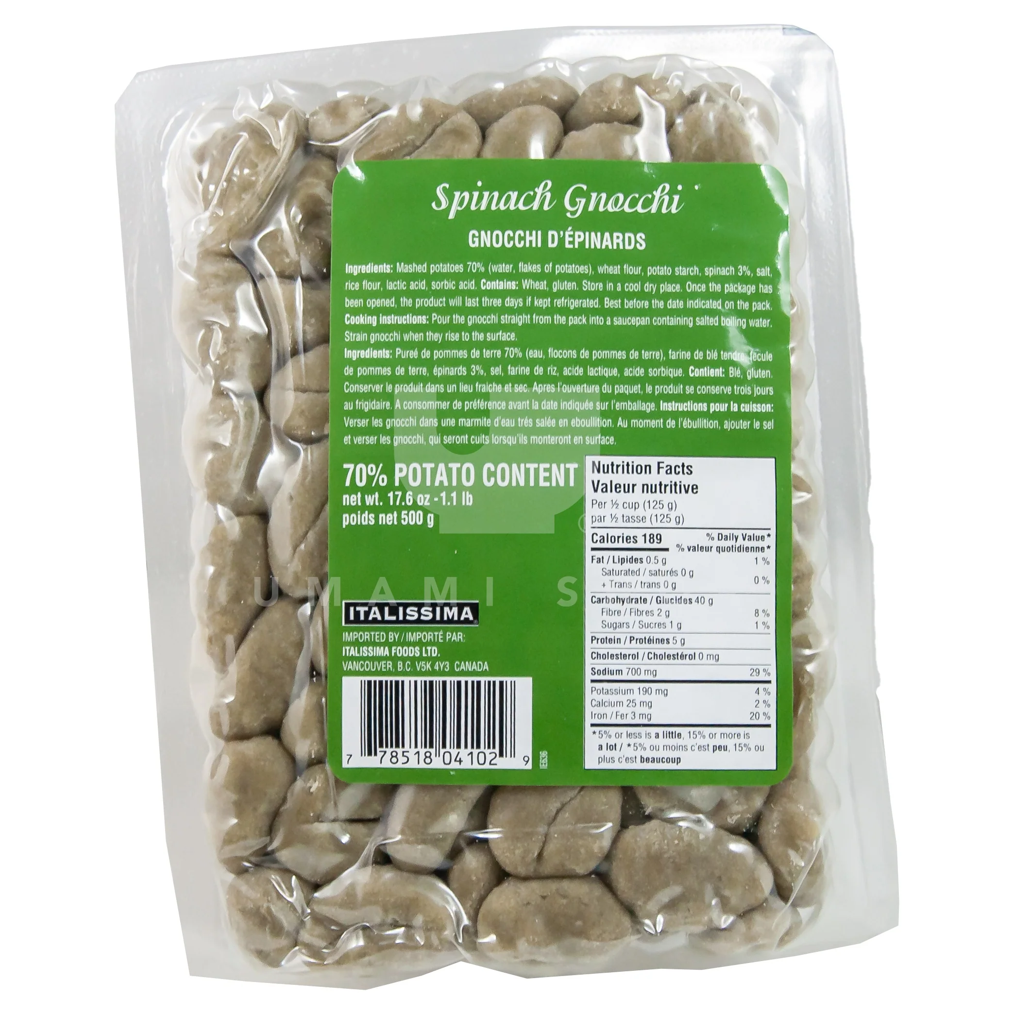 Gnocchi Spinach - Image 2