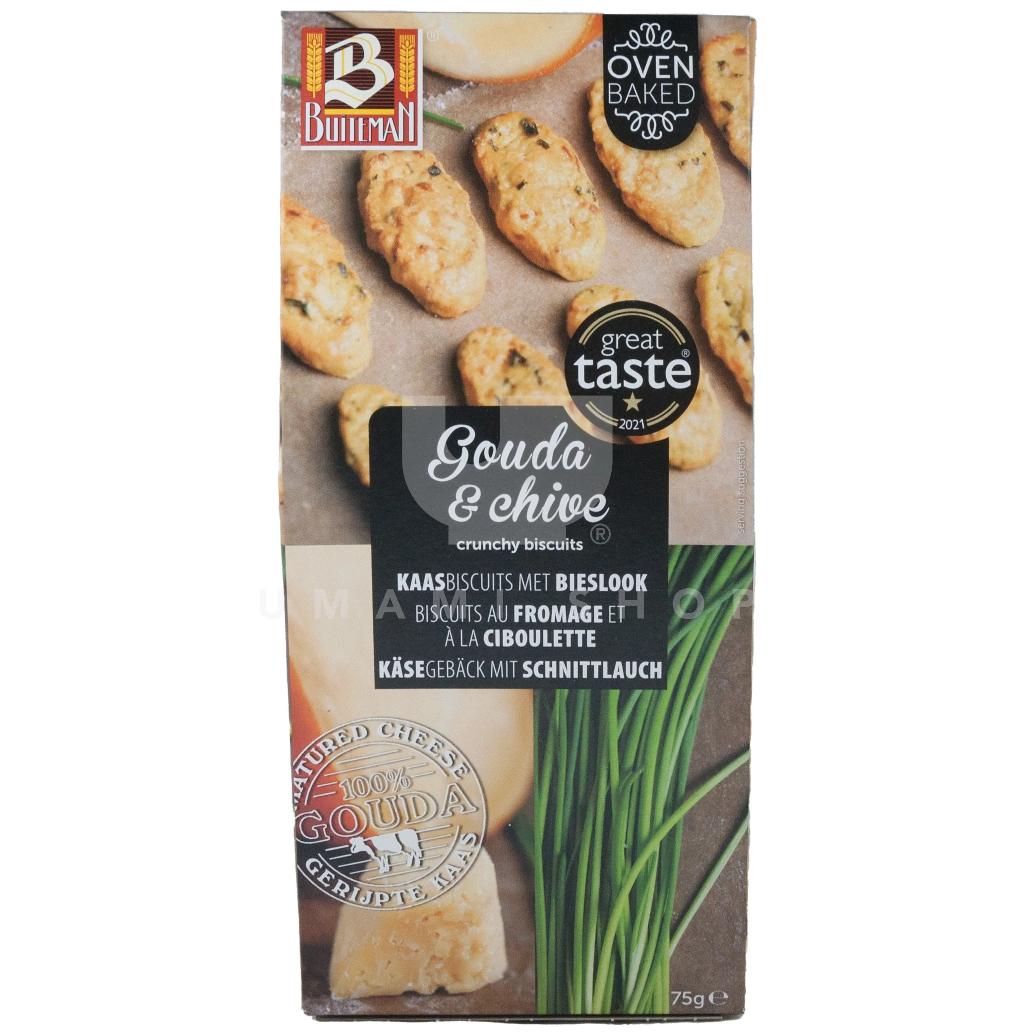 Gouda & Chive Biscuits