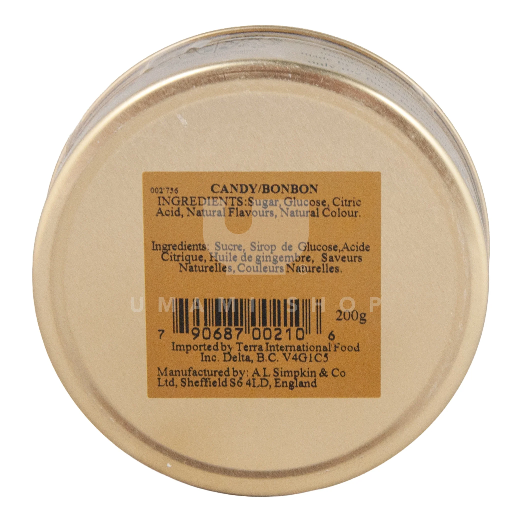 Ginger Fruit Drops (Tin) - Image 2
