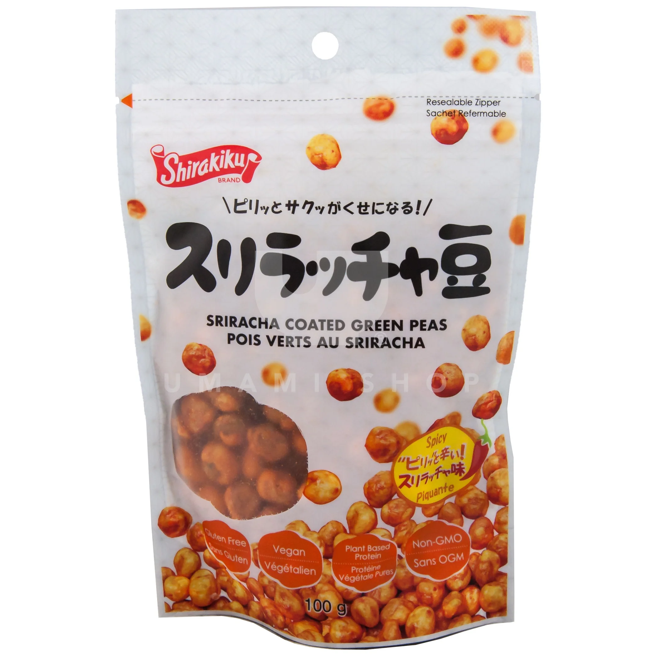Green Peas Sriracha