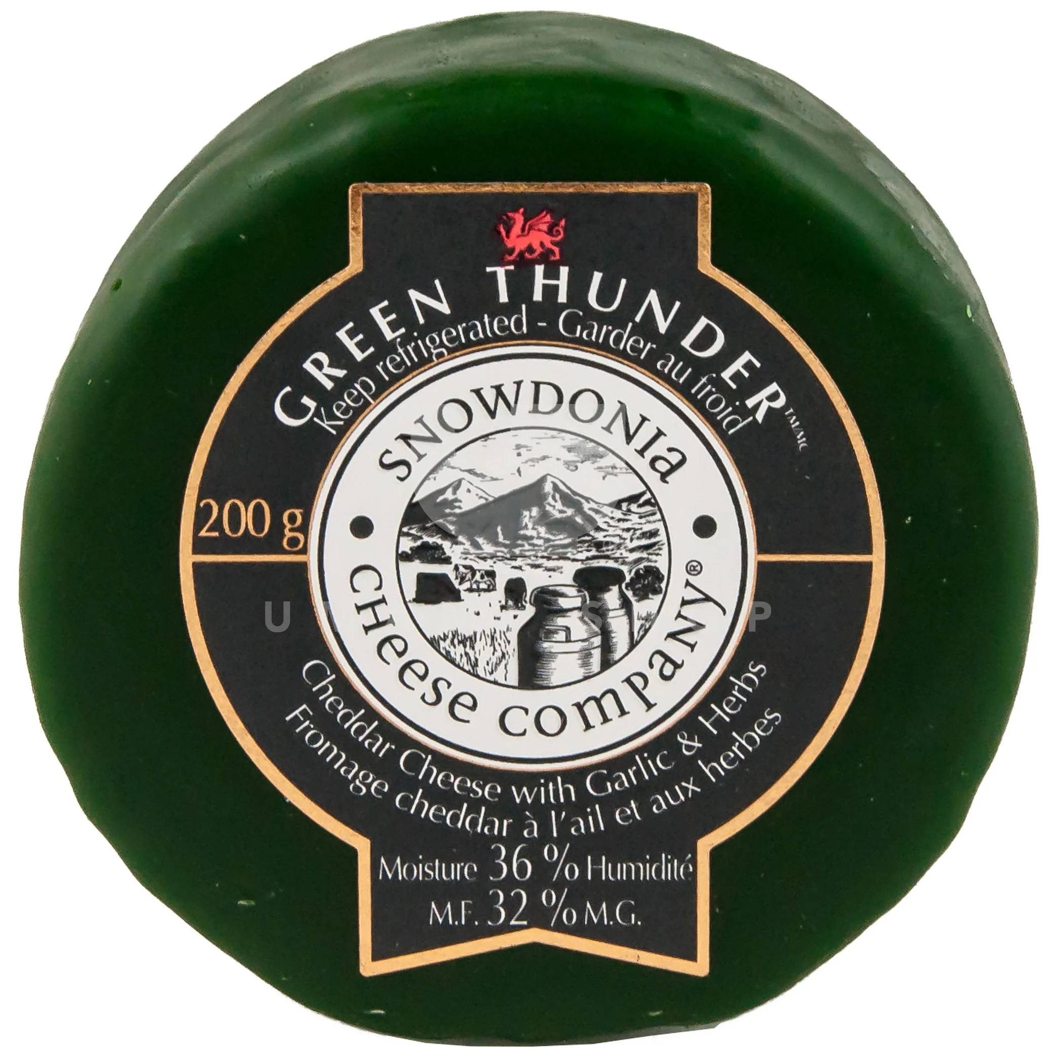 Green Thunder Garlic & Herb Cheddar