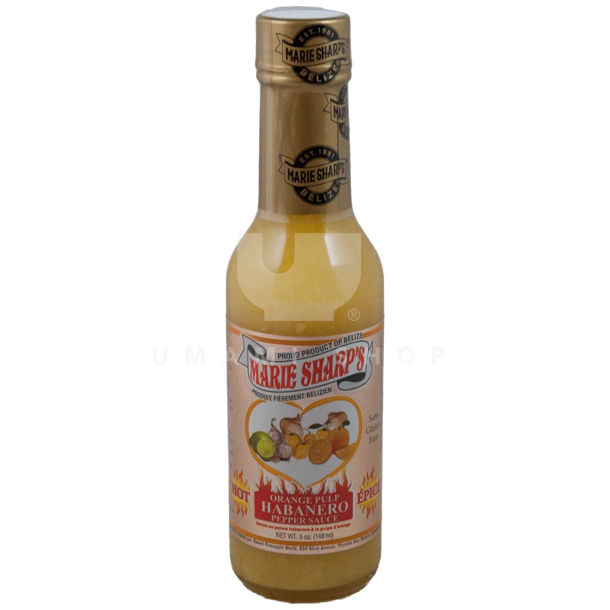 Habanero Sauce Orange (GF)