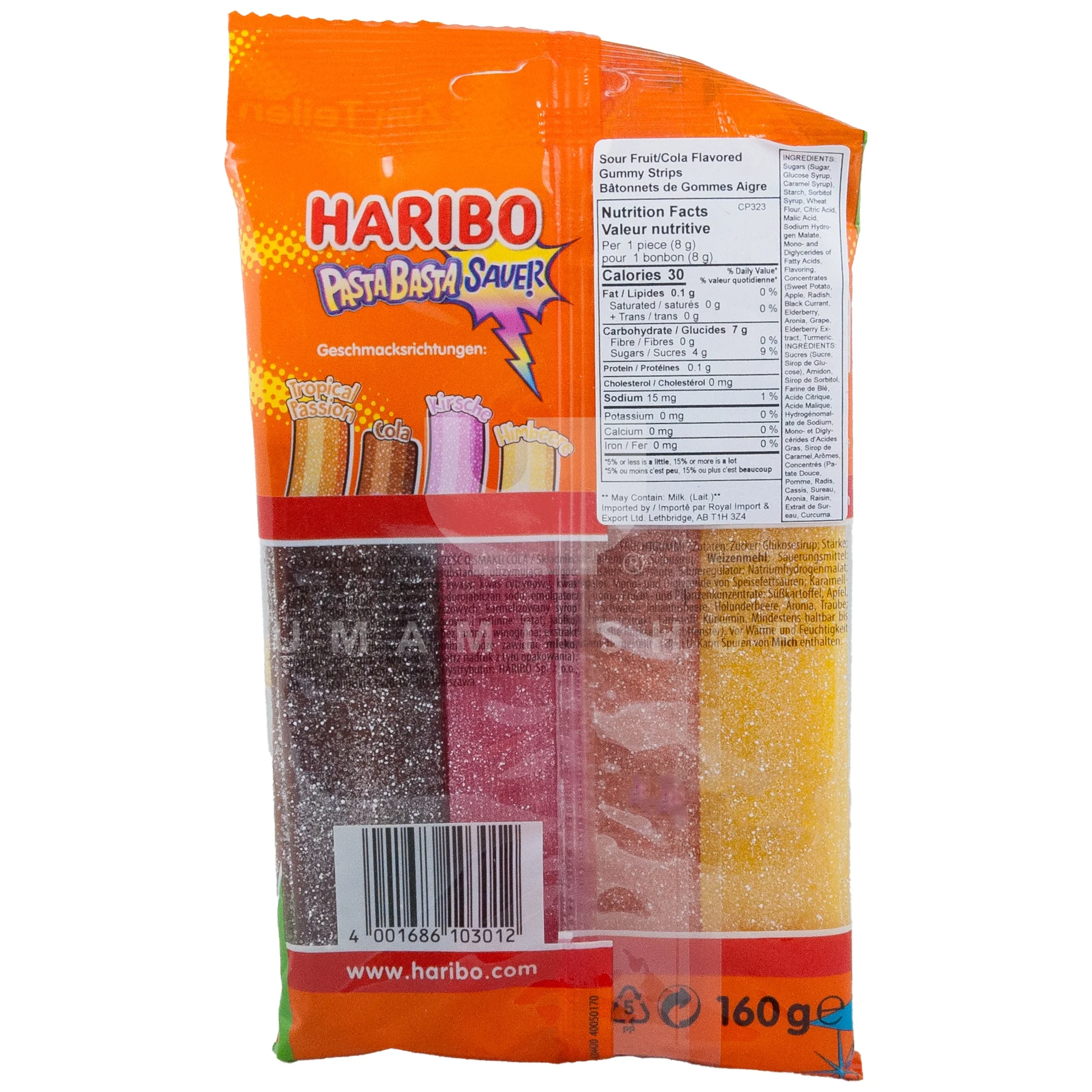 Haribo Pasta Basta Sour (V) - Image 2