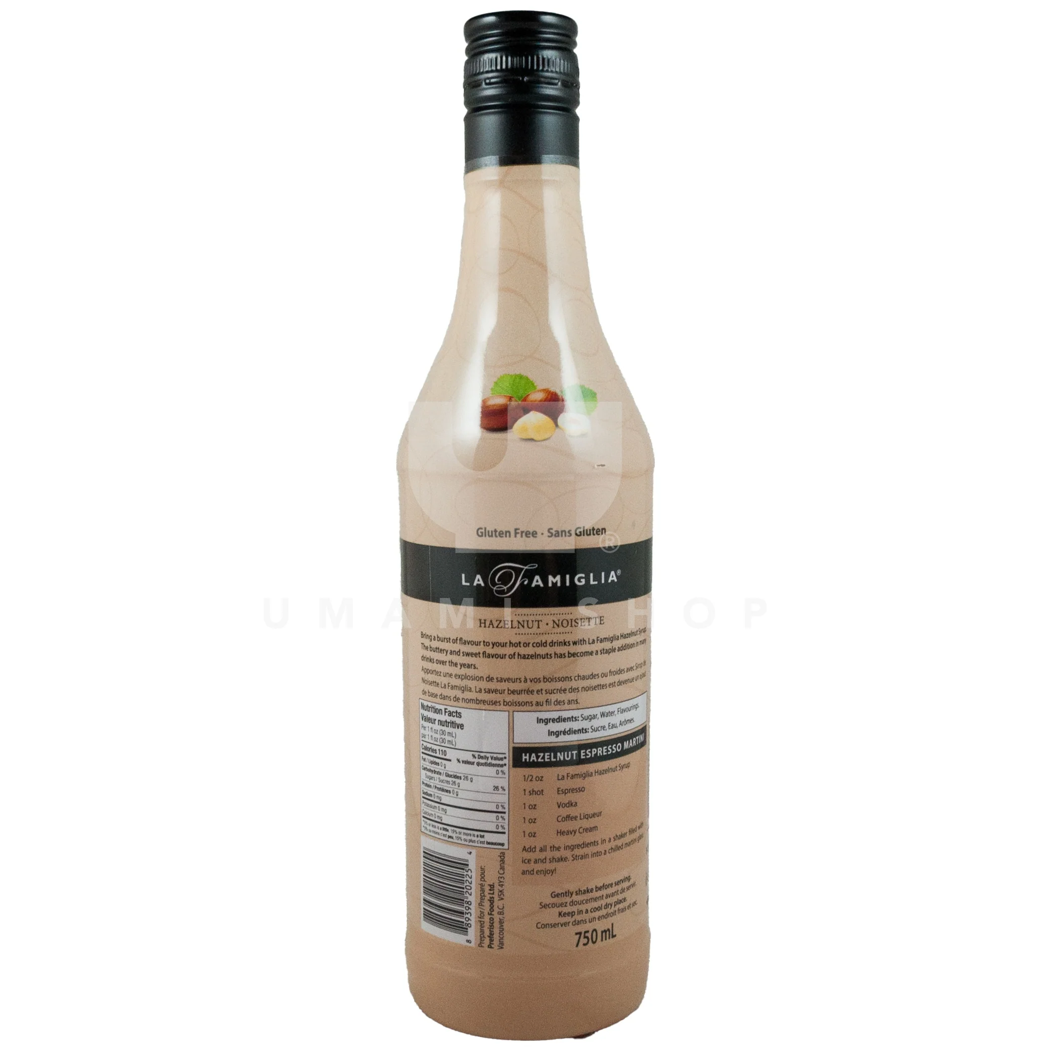 Hazelnut Syrup (GF) - Image 2