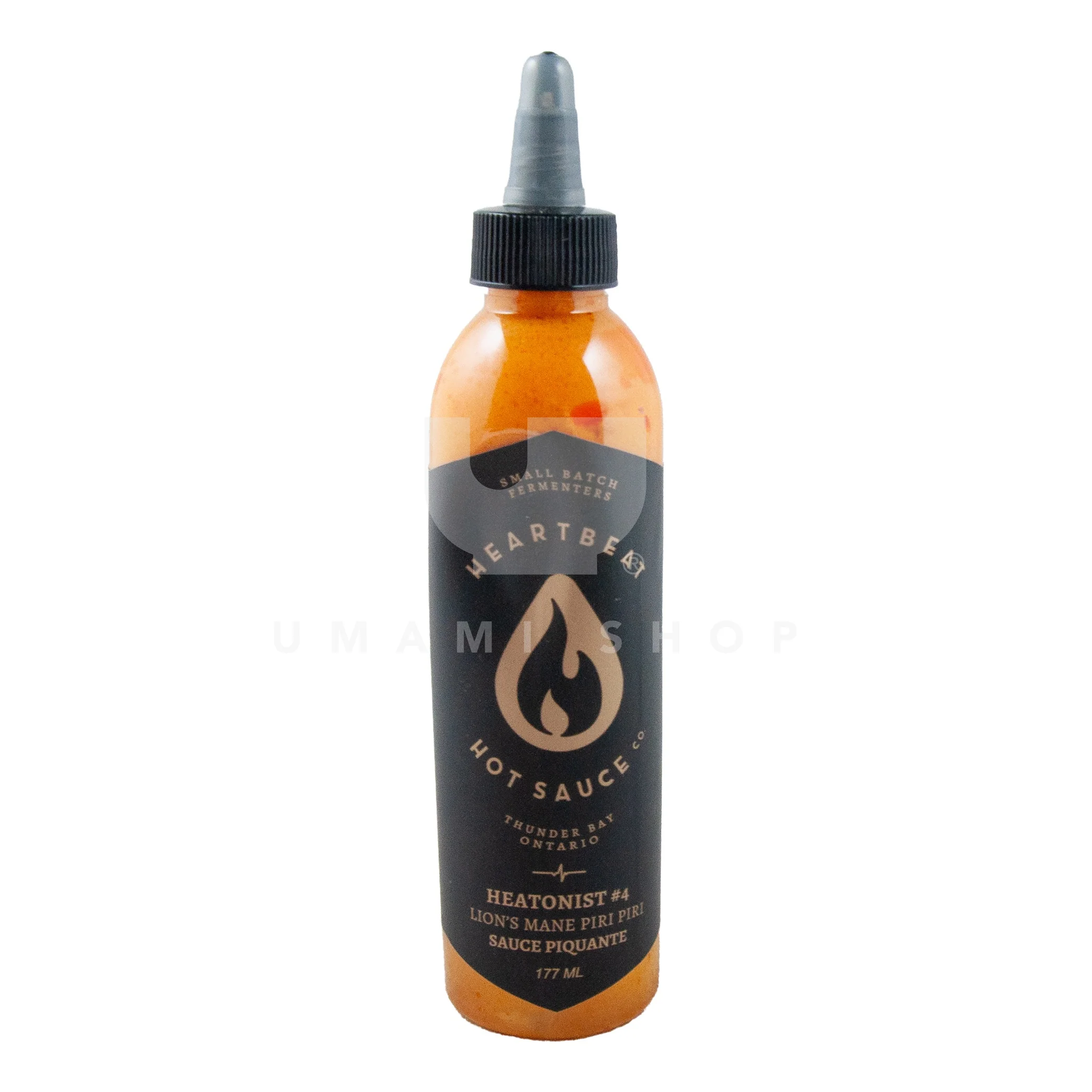 Heatonist #4 Lion's Mane Piri Piri Hot Sauce