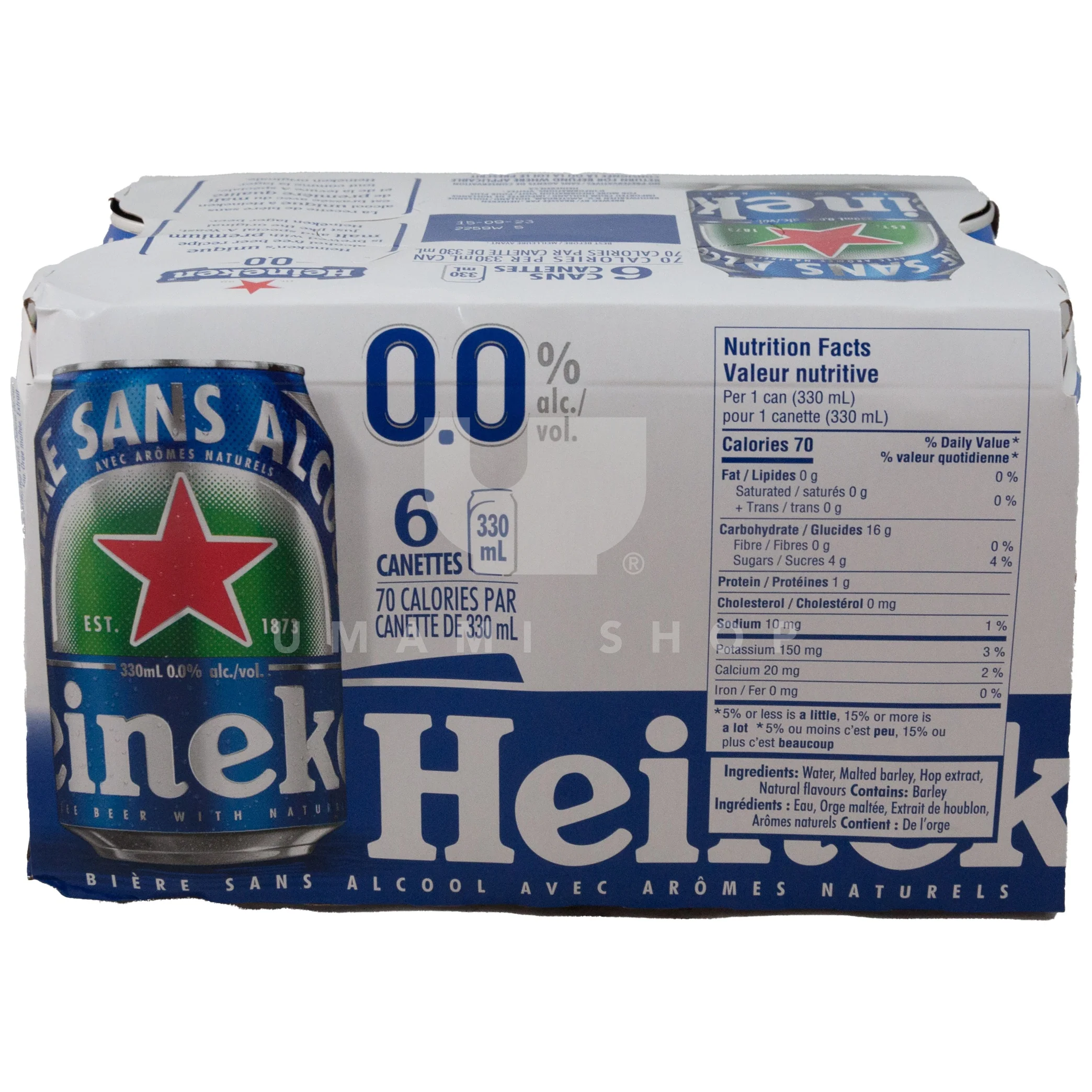 Heineken Beer Non Alcoholic 6Pack - Image 2