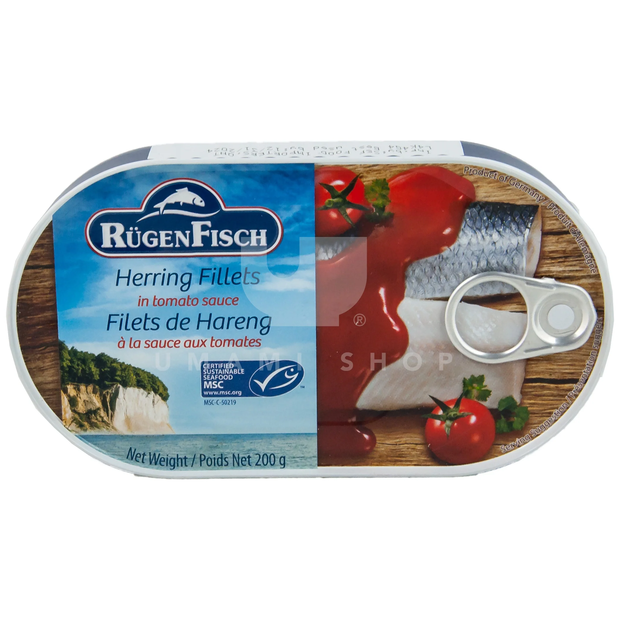 Herring Fillet Tomato Sauce