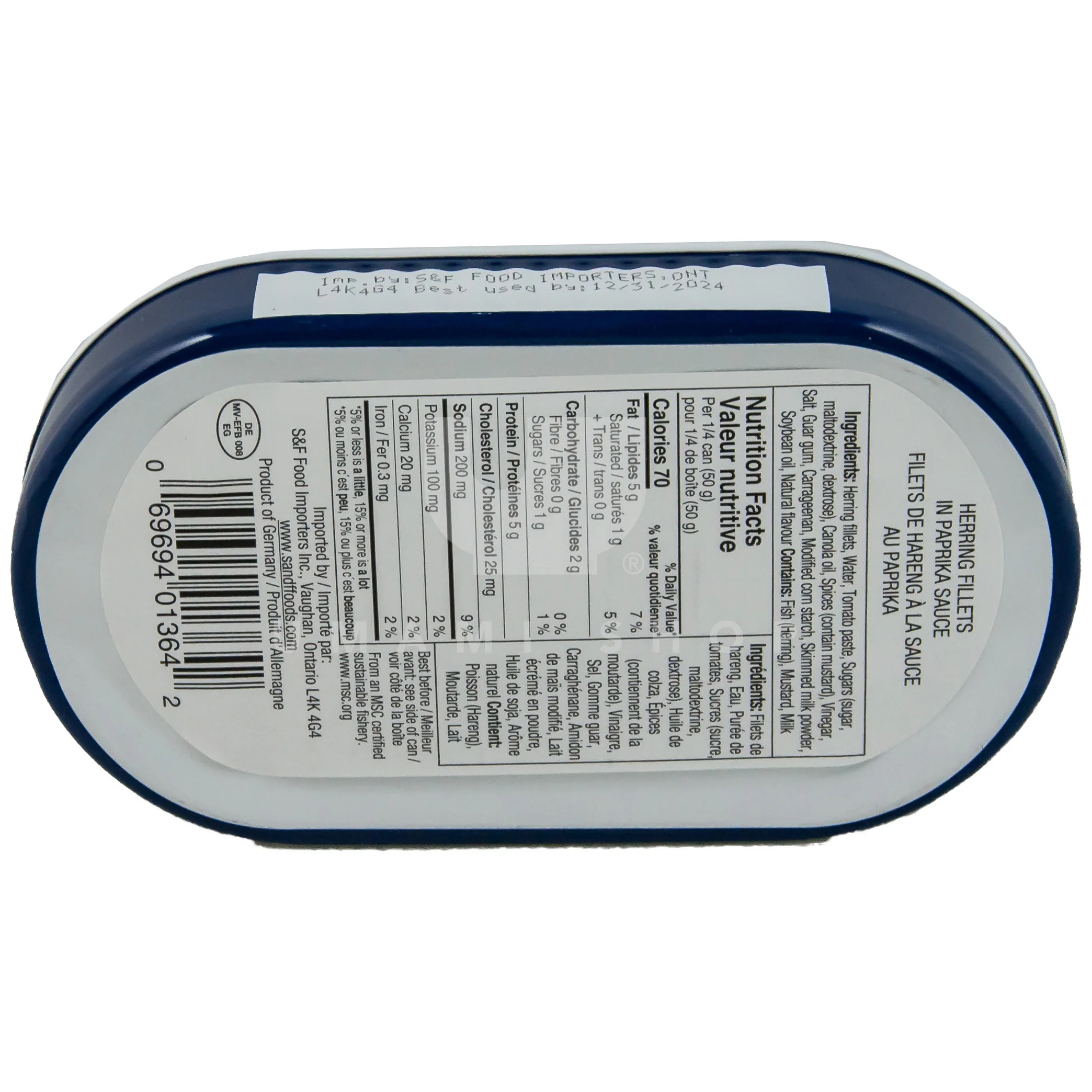 Herring Fillets Paprika Sauce - Image 2