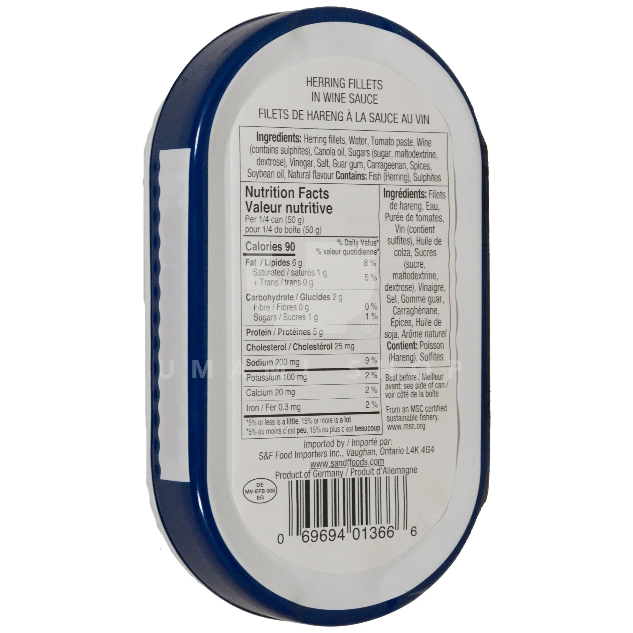 Herring Fillets Wine Sauce - Image 2