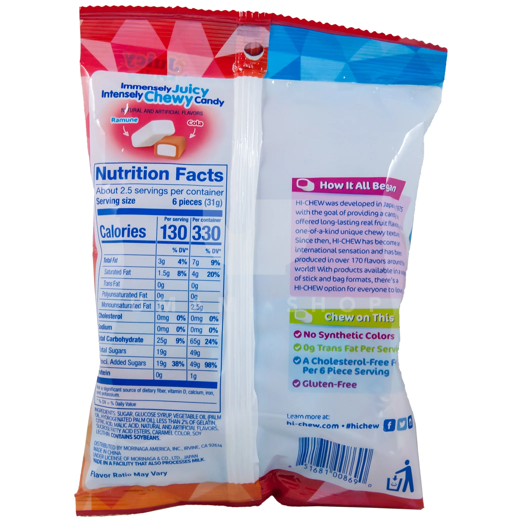 Hi-Chew Bag, Ramune/Cola - Image 2