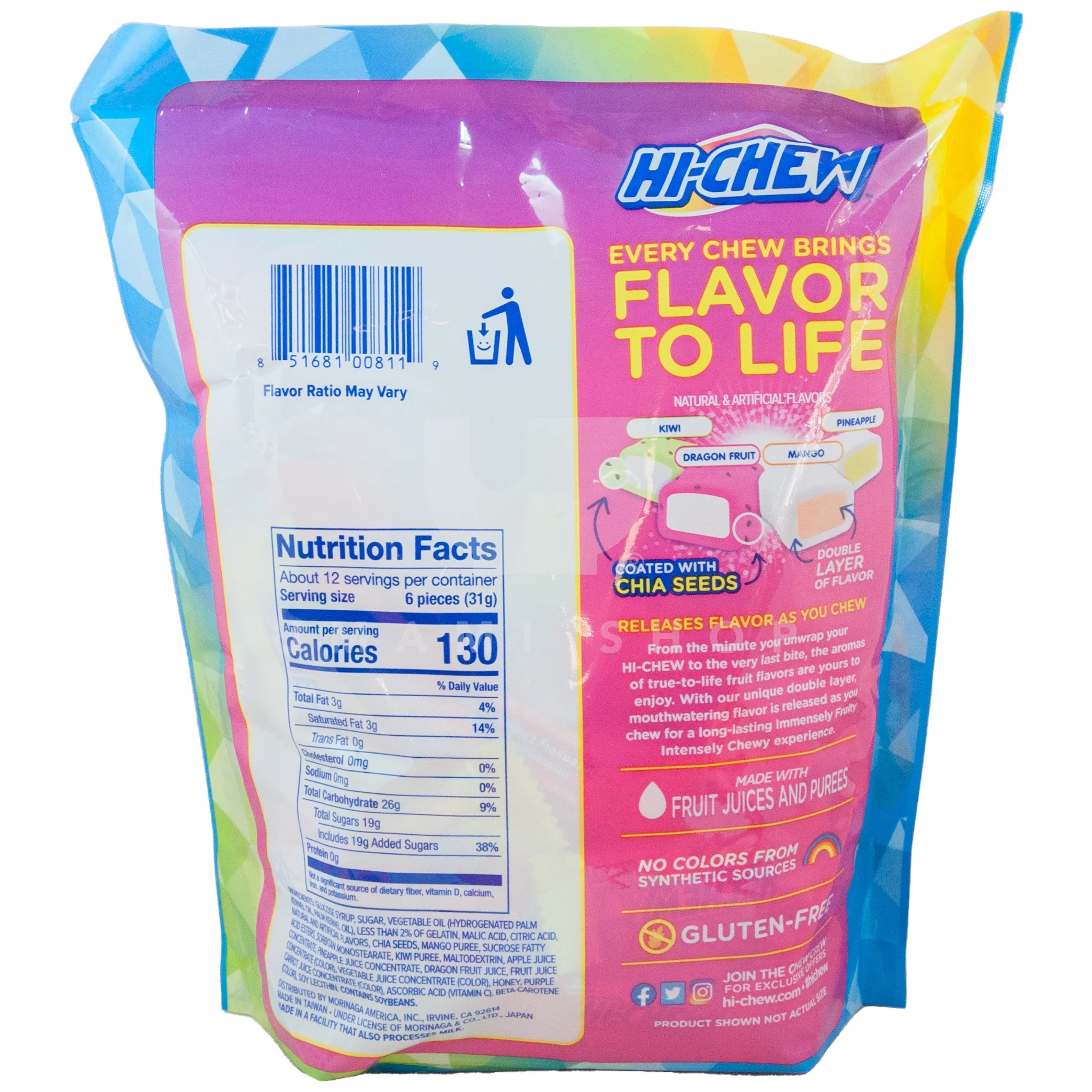 Hi-Chew Tropical Mix Bag (L) - Image 2