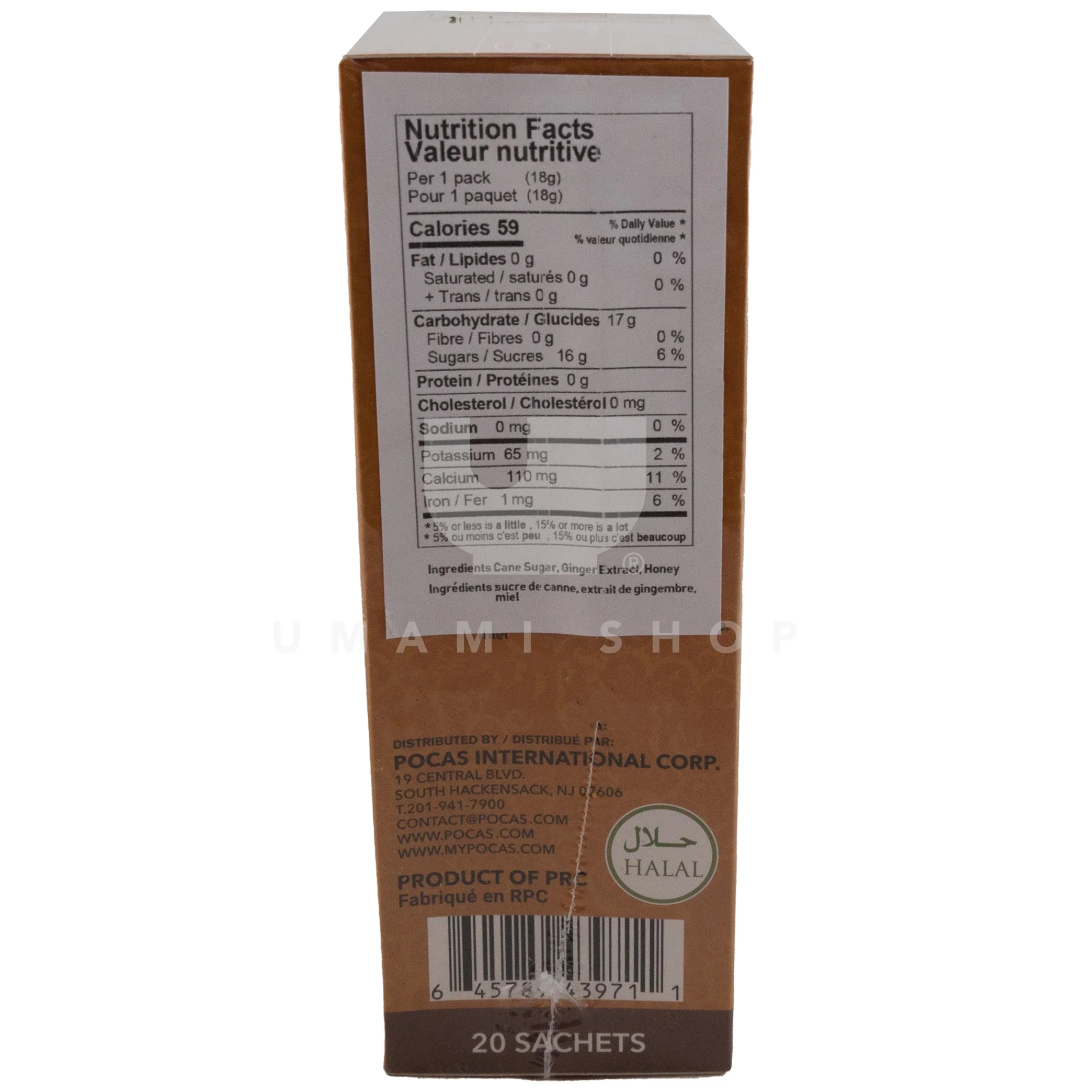 Honey Ginger Tea 20x18g - Image 2