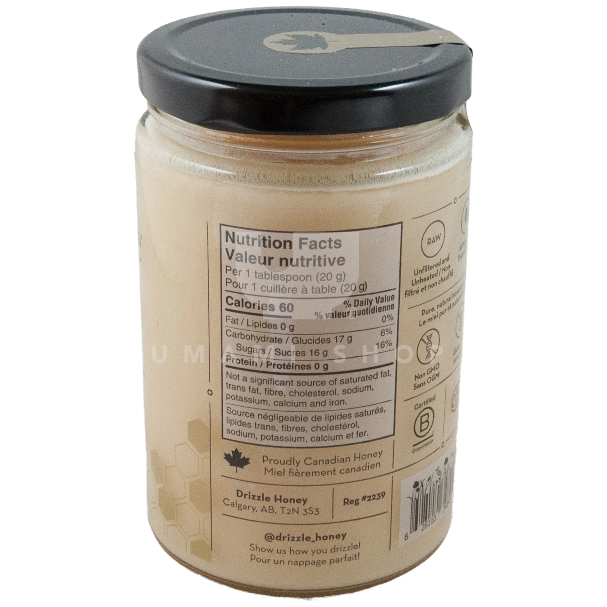 Honey RAW White - Image 2