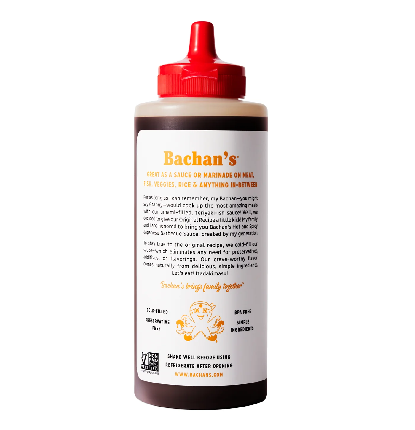 Hot and Spicy Japanese Barbecue Sauce, 16oz - Image 3