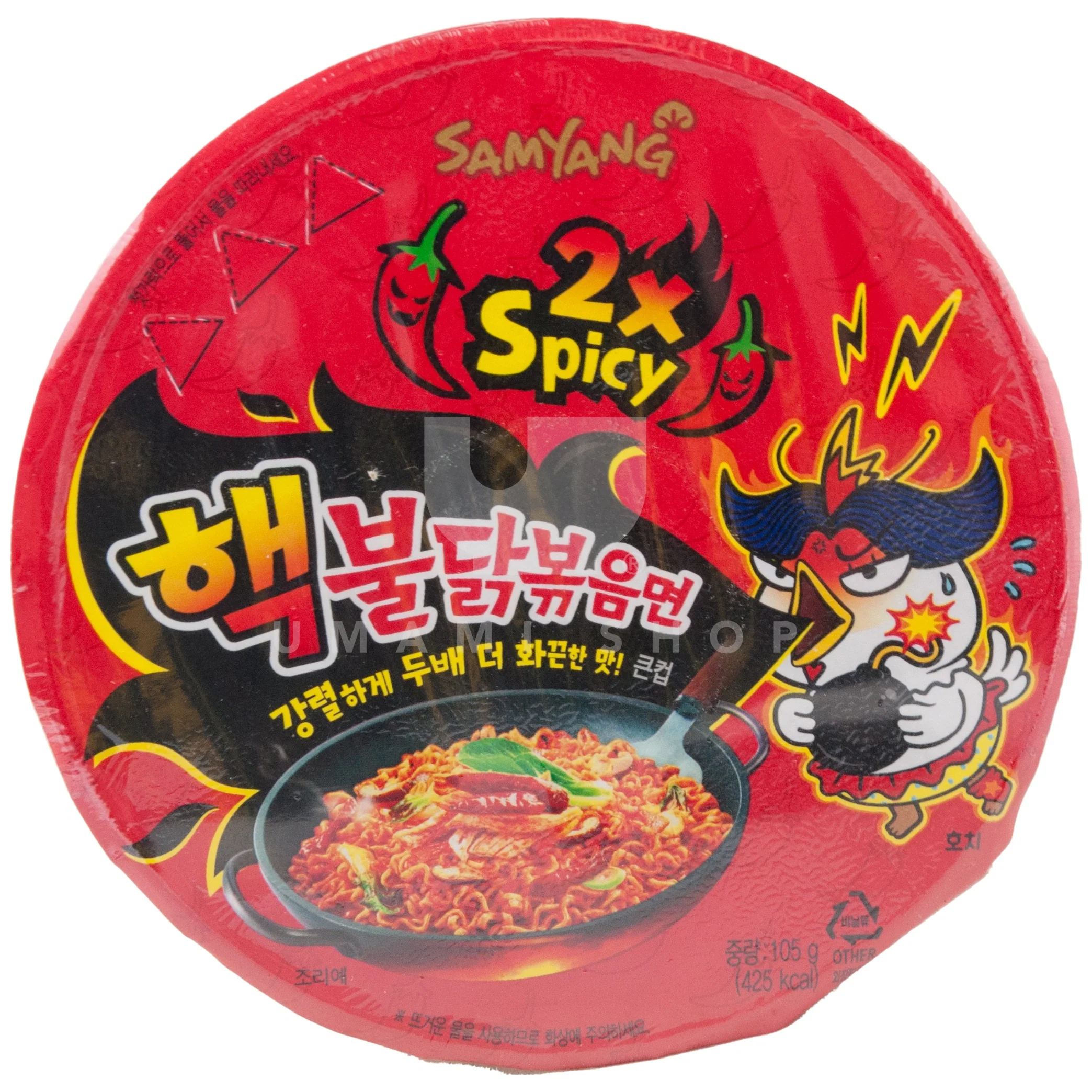 Hot Chicken 2x Spicy Noodle Bowl