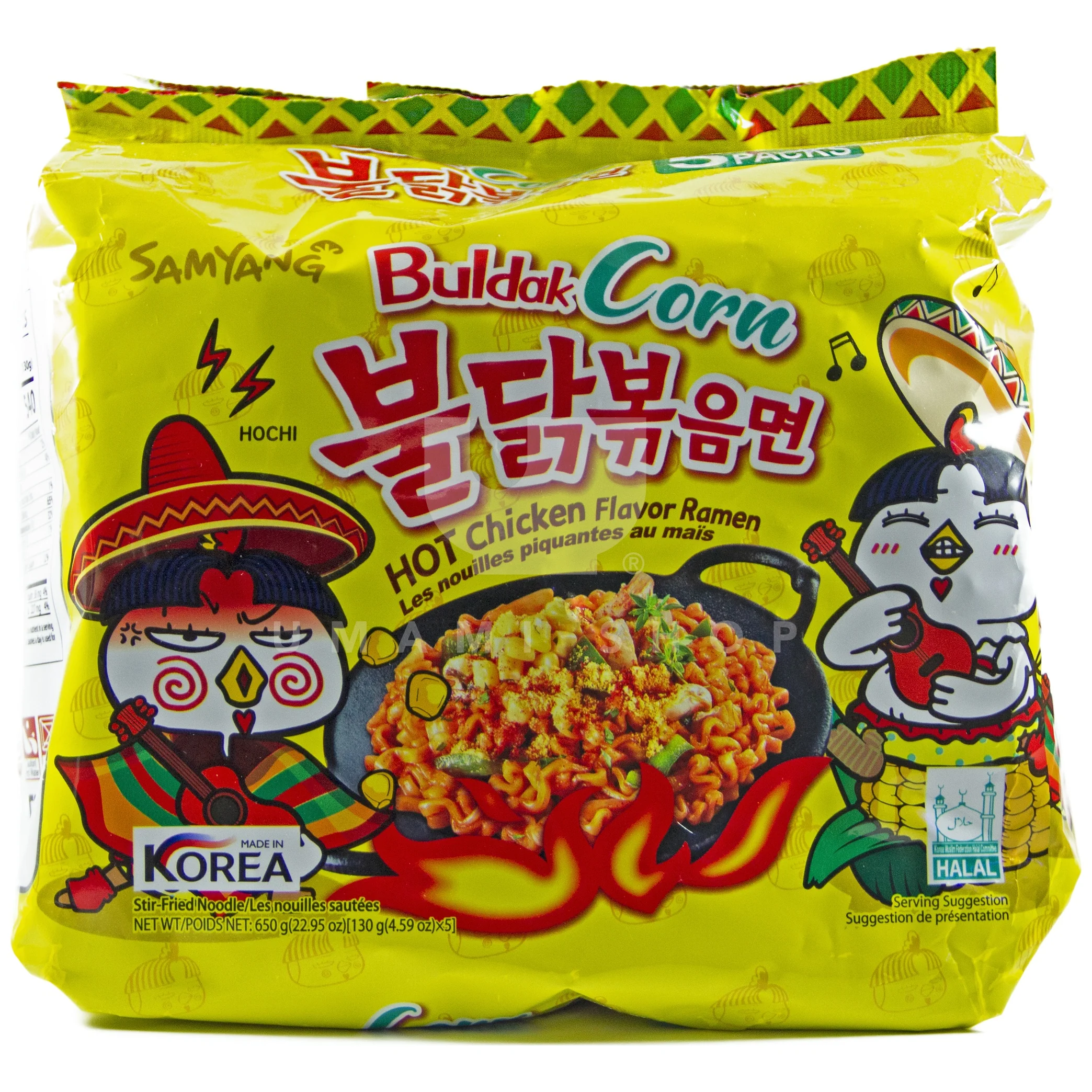 Hot Chicken Ramen Corn