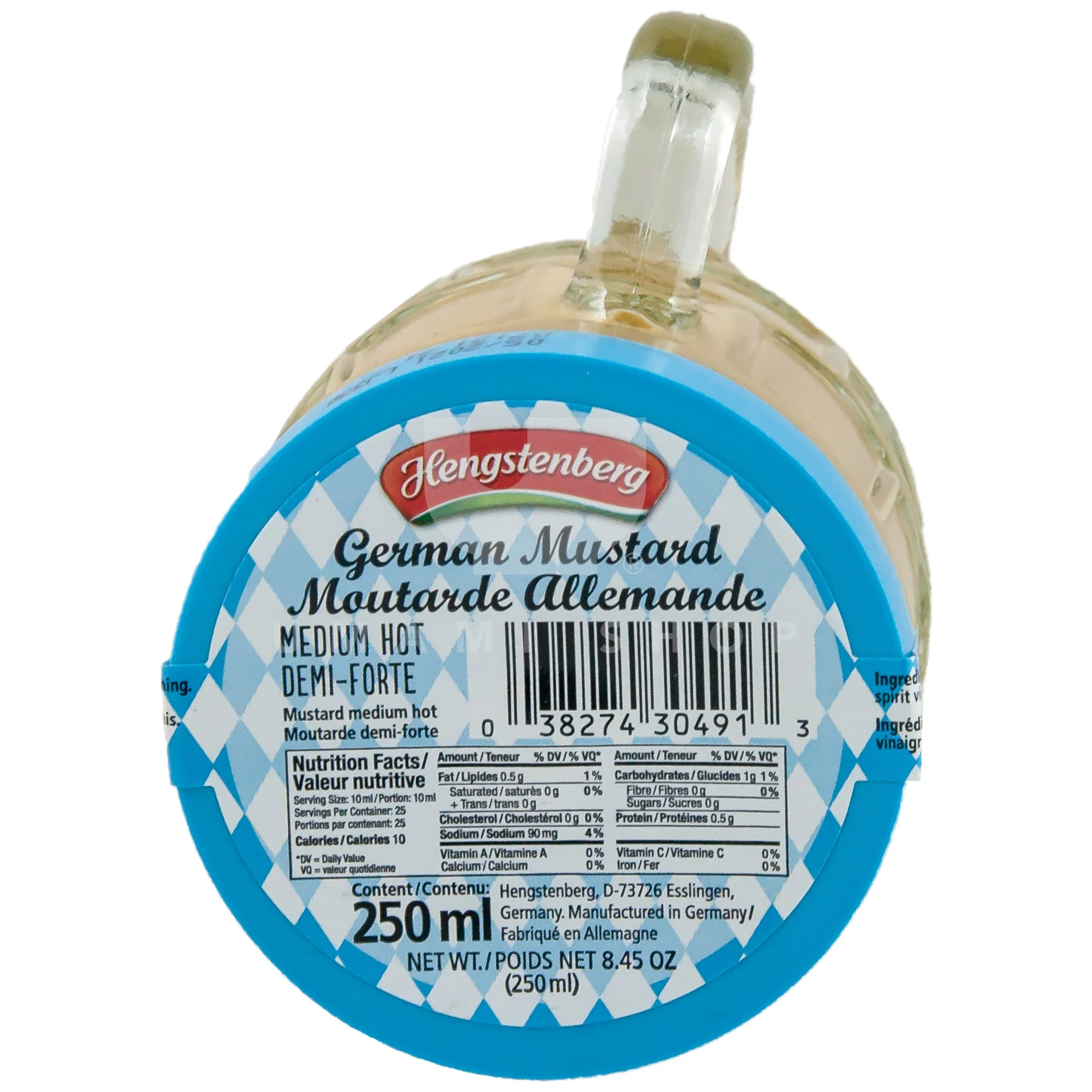German Mustard in Beer Mug (Smooth & Mild) - Image 2