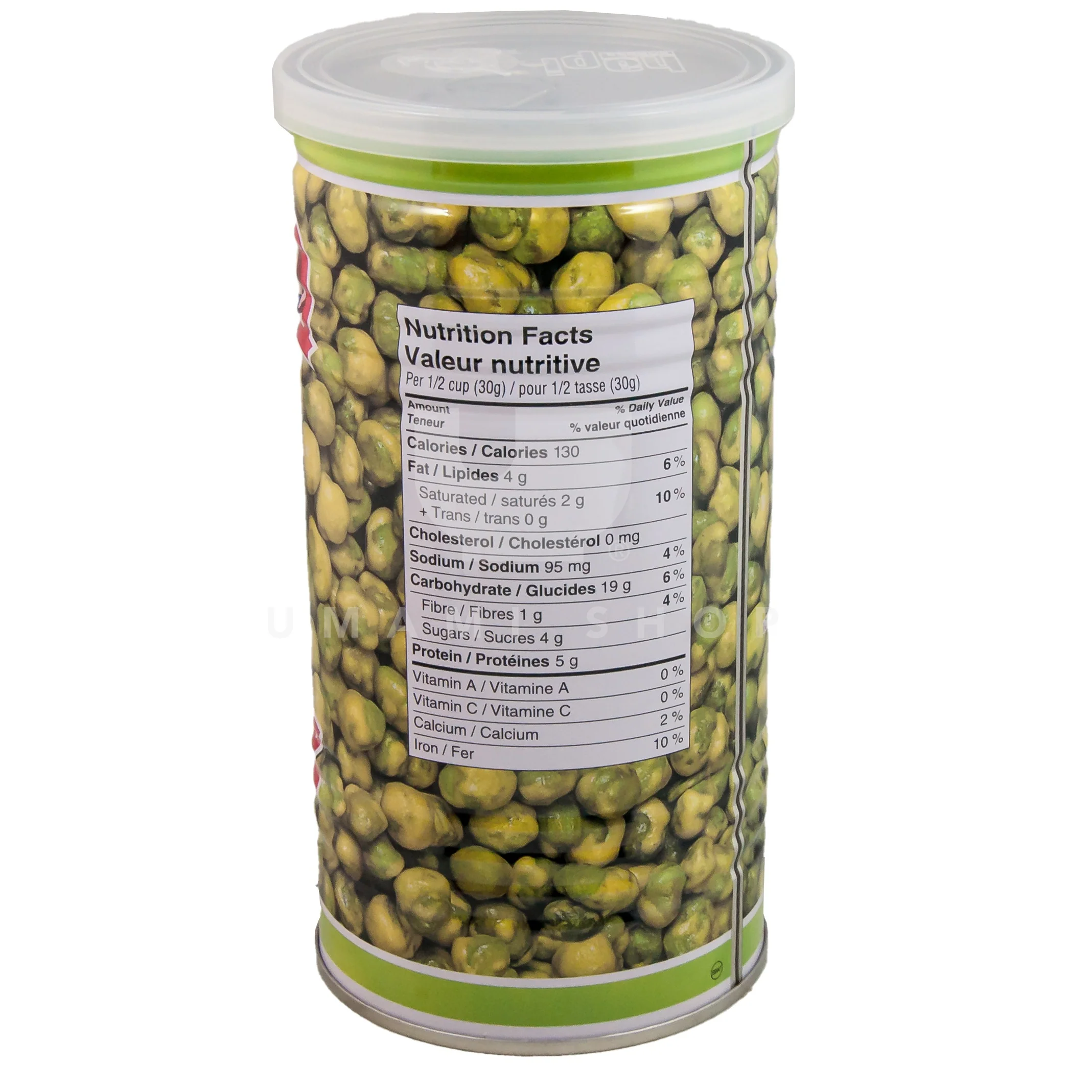 Hot Wasabi Coated Green Peas - Image 2