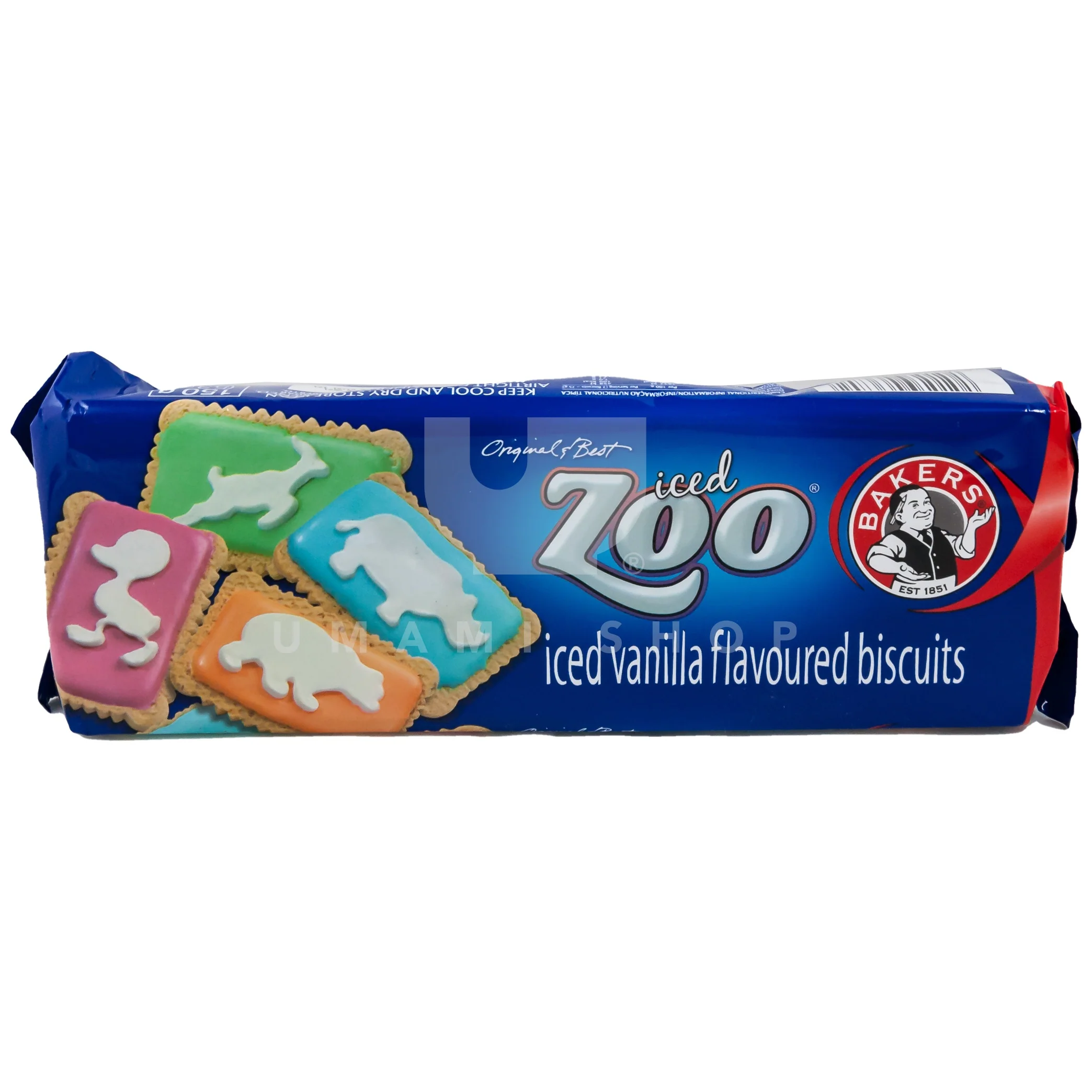 Iced Vanilla Biscuits
