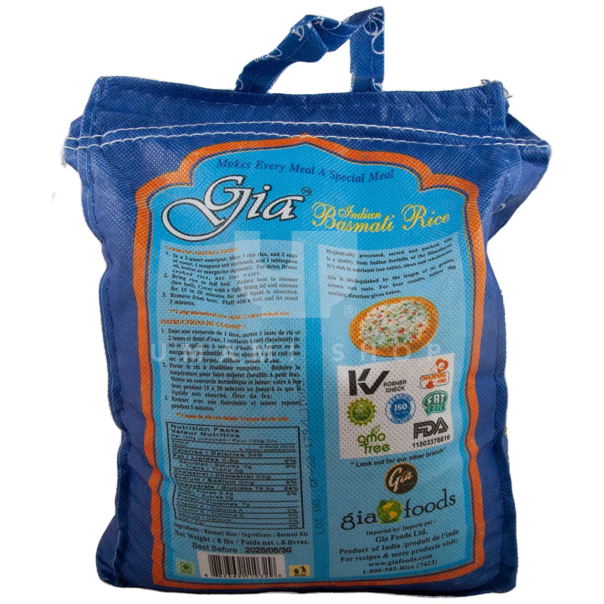 Basmati Rice 8lbs - Image 2