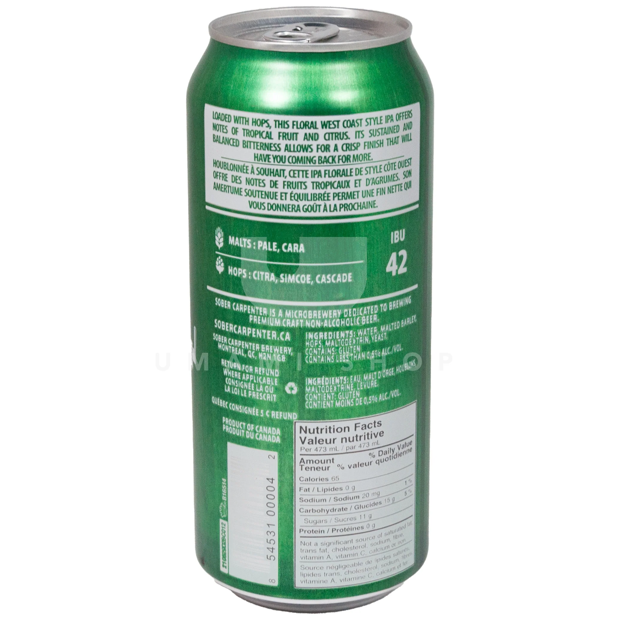 IPA Craft Beer Non Alcoholic - Image 2