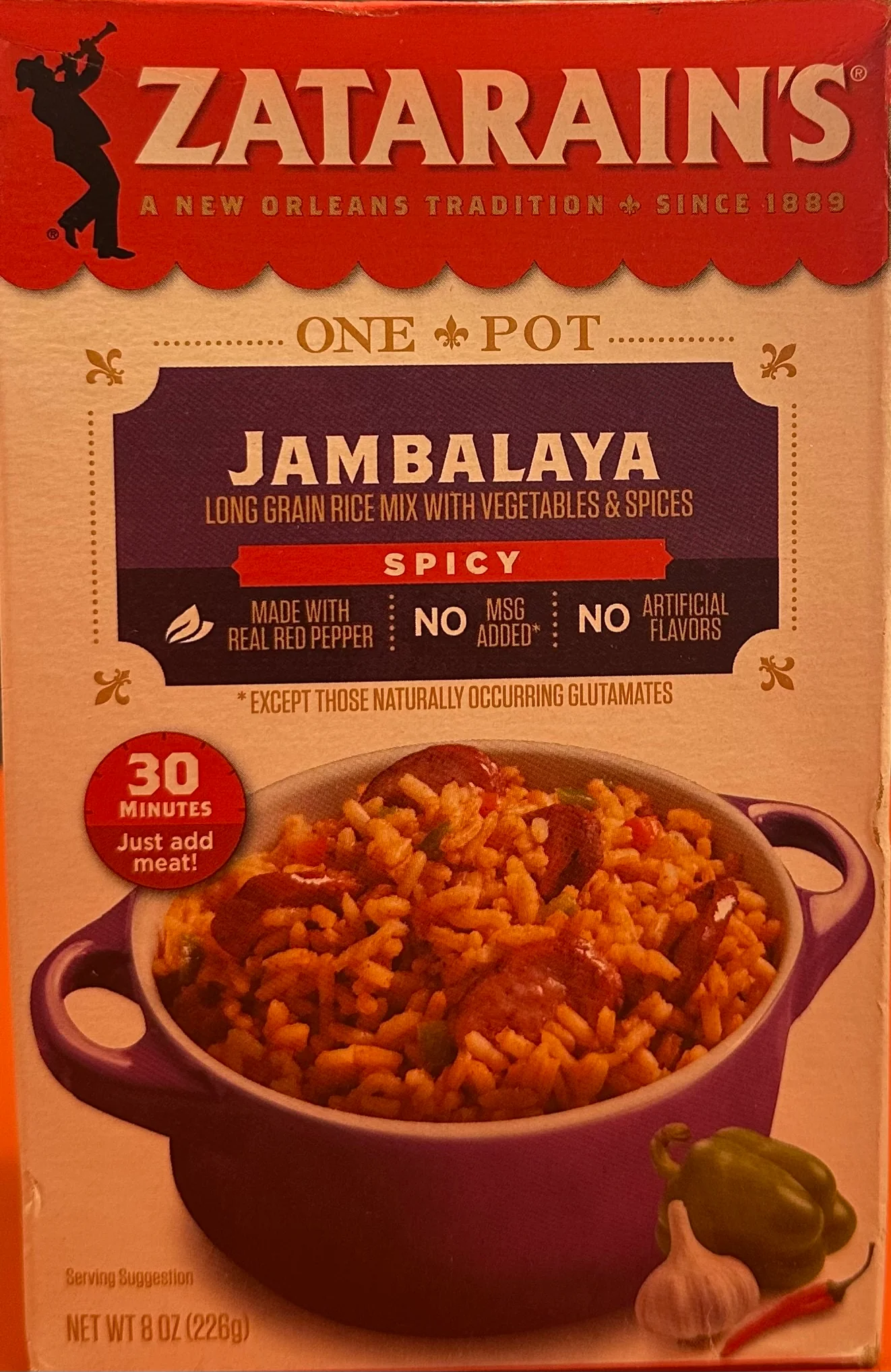Jambalaya Rice Mix (Spicy)