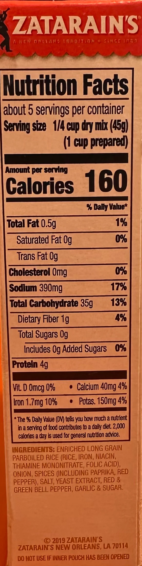 Jambalaya Rice Mix (Spicy) - Image 2