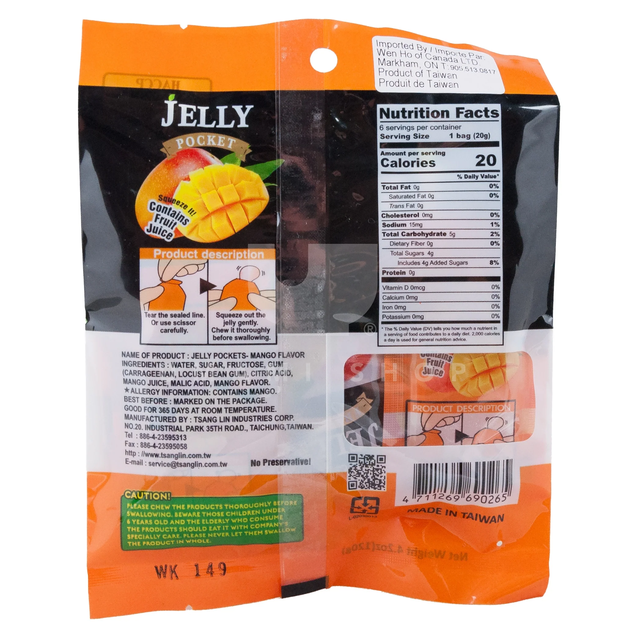 Jelly Pocket Mango - Image 2