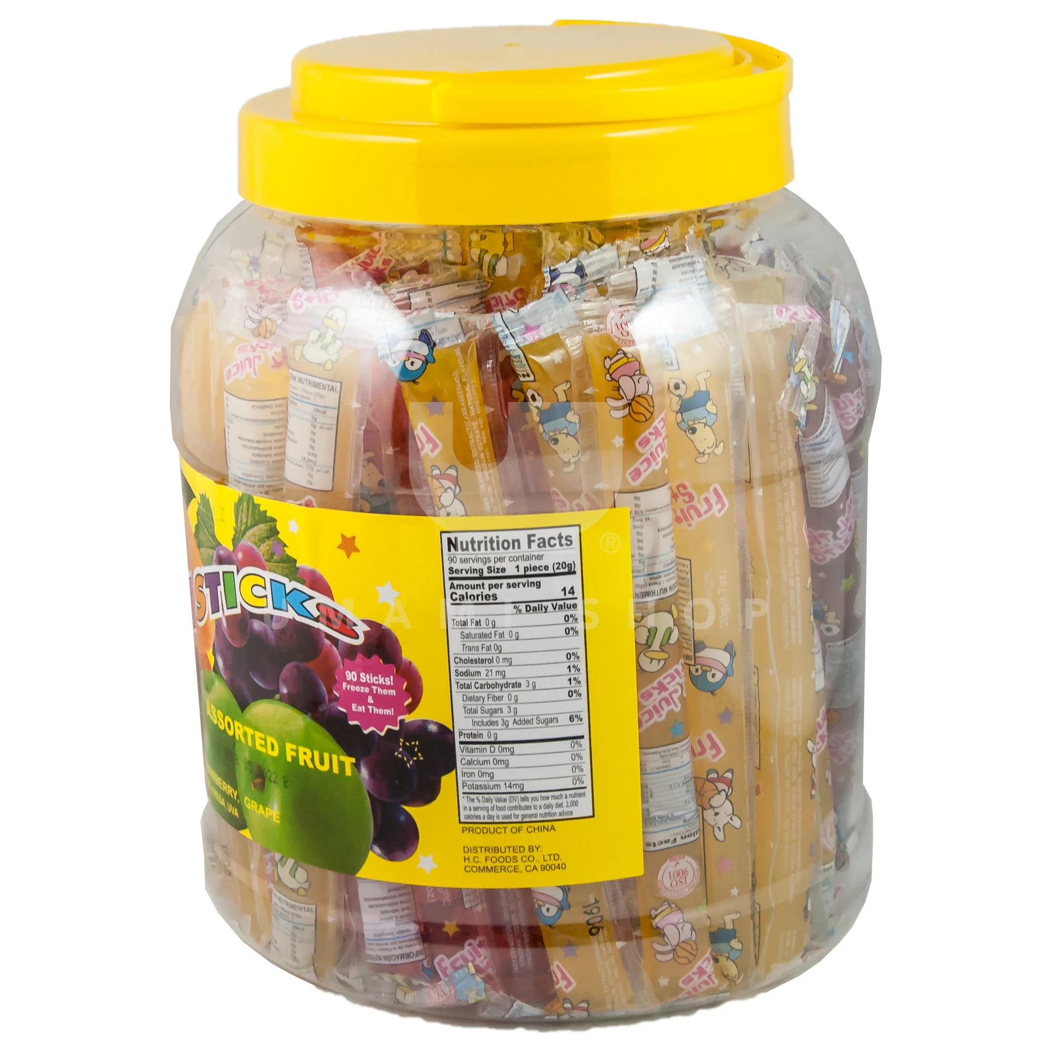 Jelly Straw Assorted in Jar - Image 2