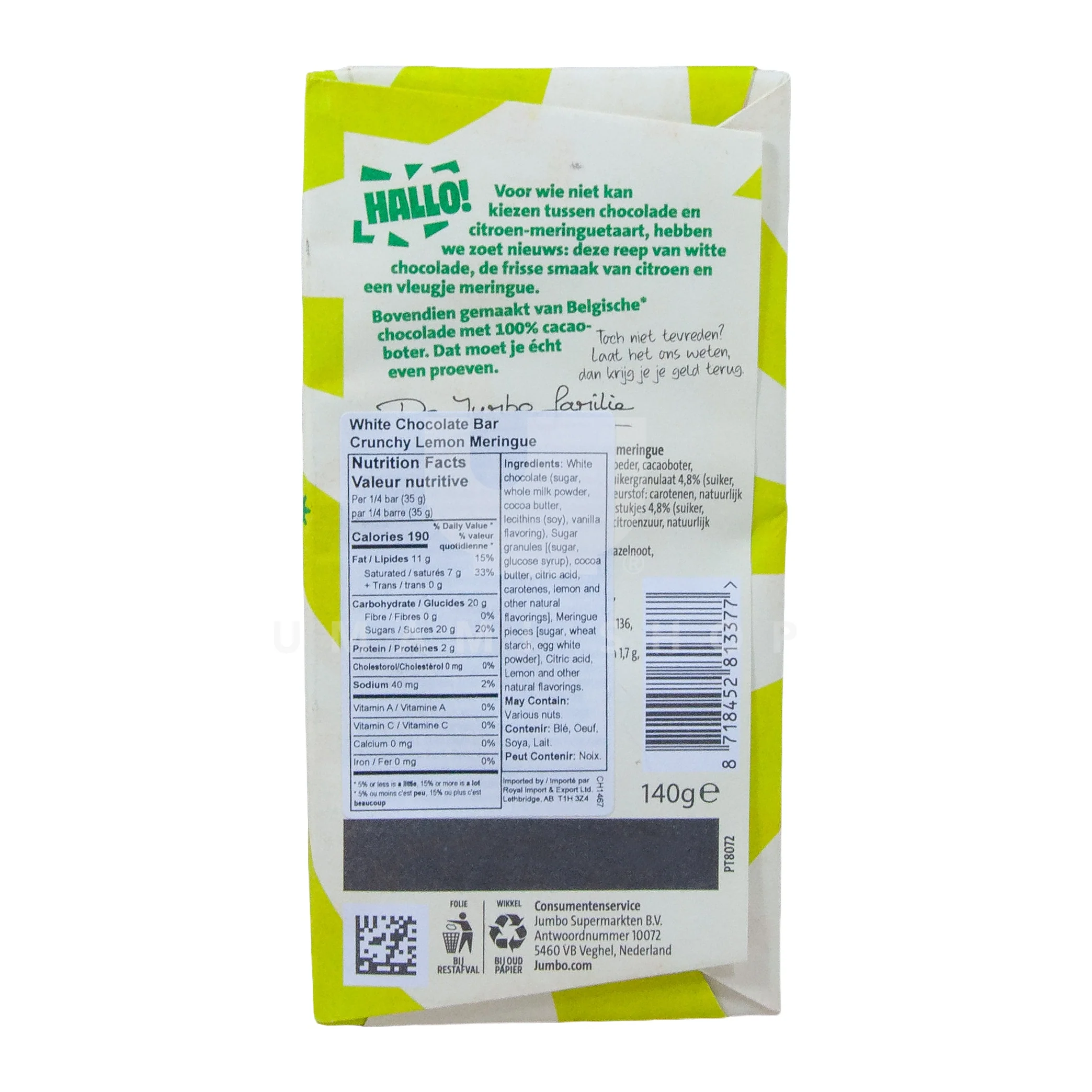 Jumbo's "Crunchy Meringue Lemon" - Image 2