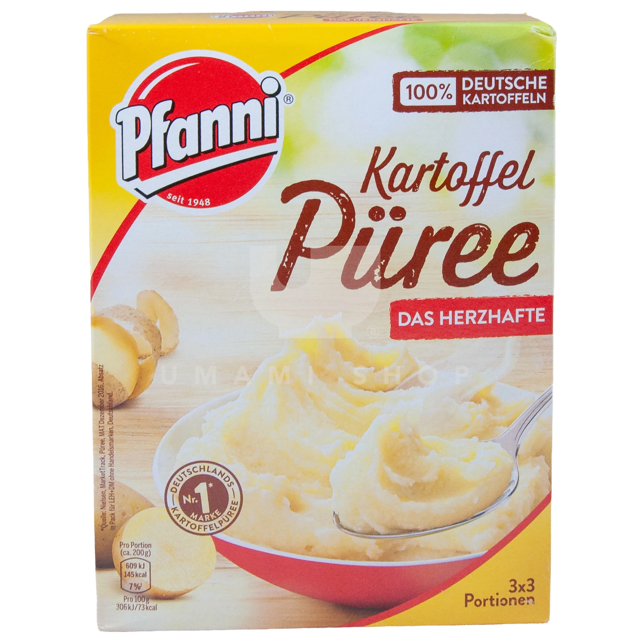 Kartoffel Pueree (Mashed Potato) 3x3Portions