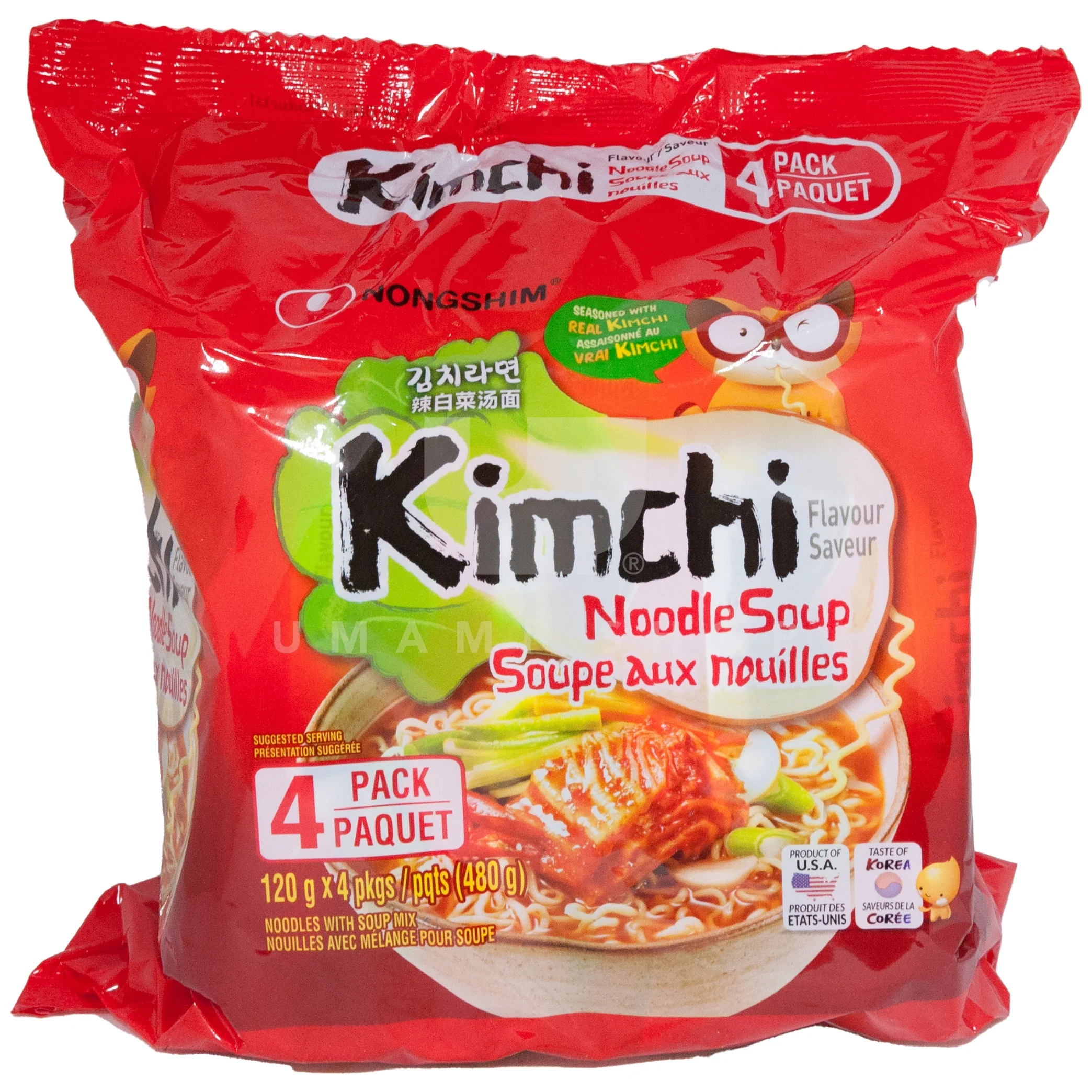 Kimchi Ramen Noodle 4Pack