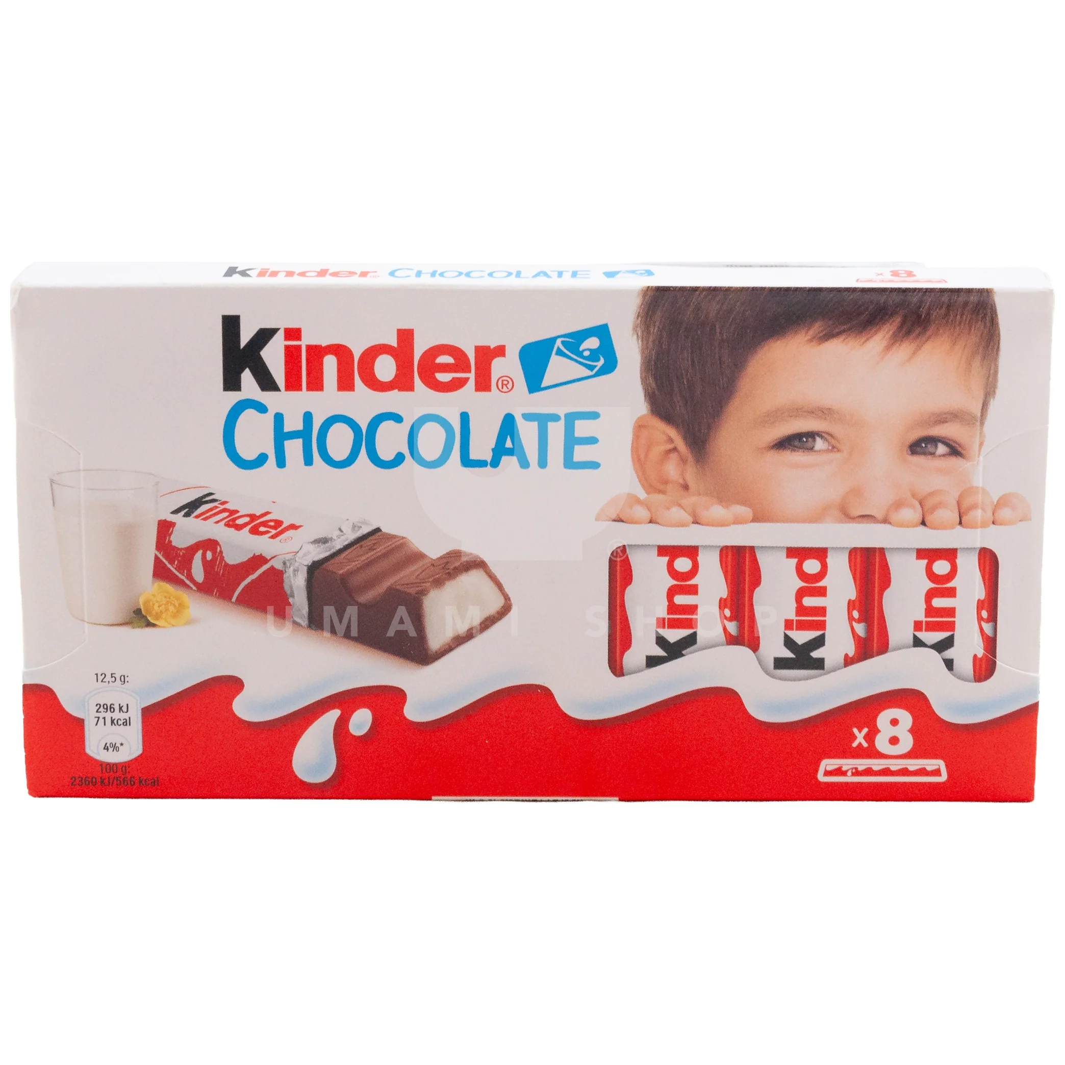 Kinder Chocolate 8Pcs (Europe)