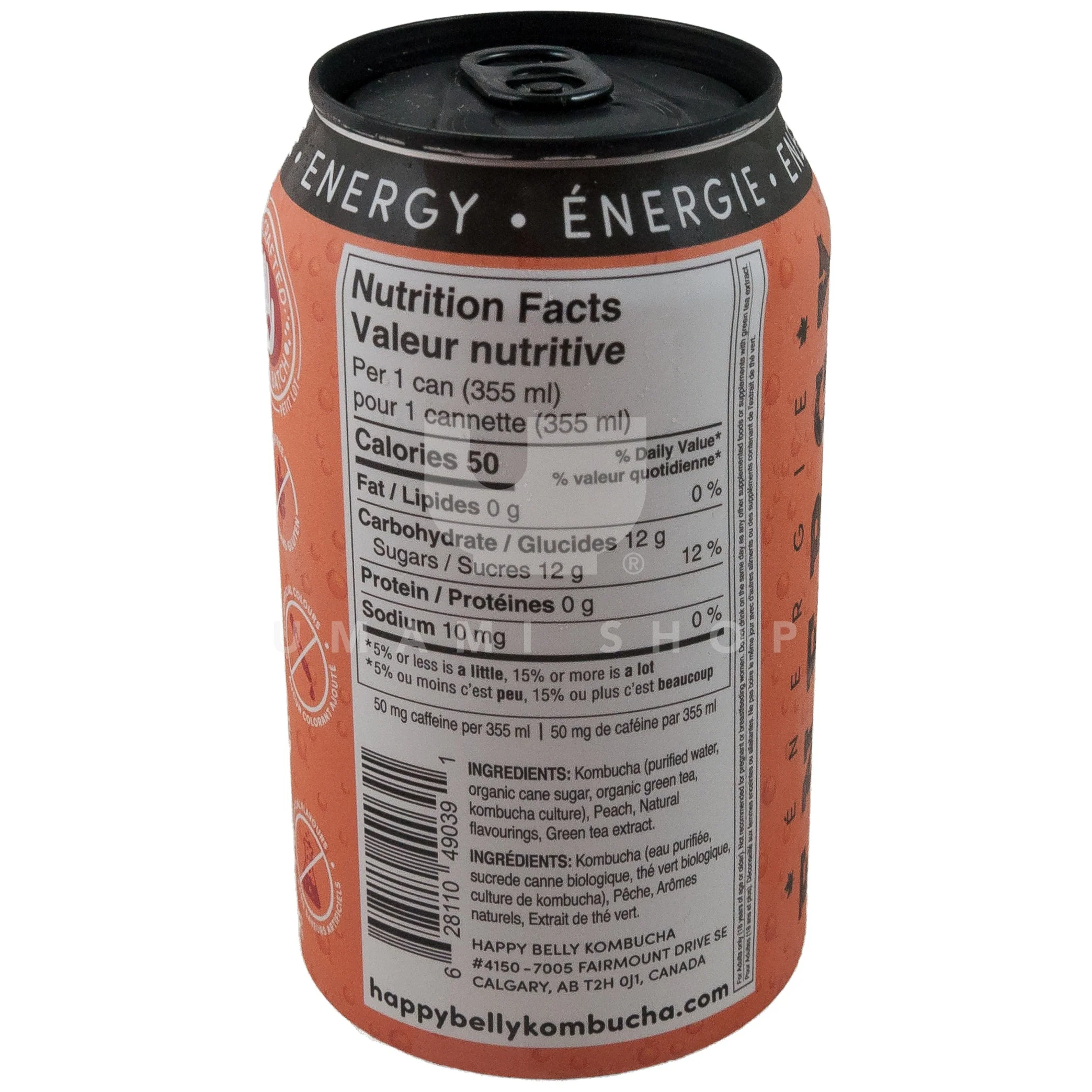 Kombucha Energy Peach - Image 2