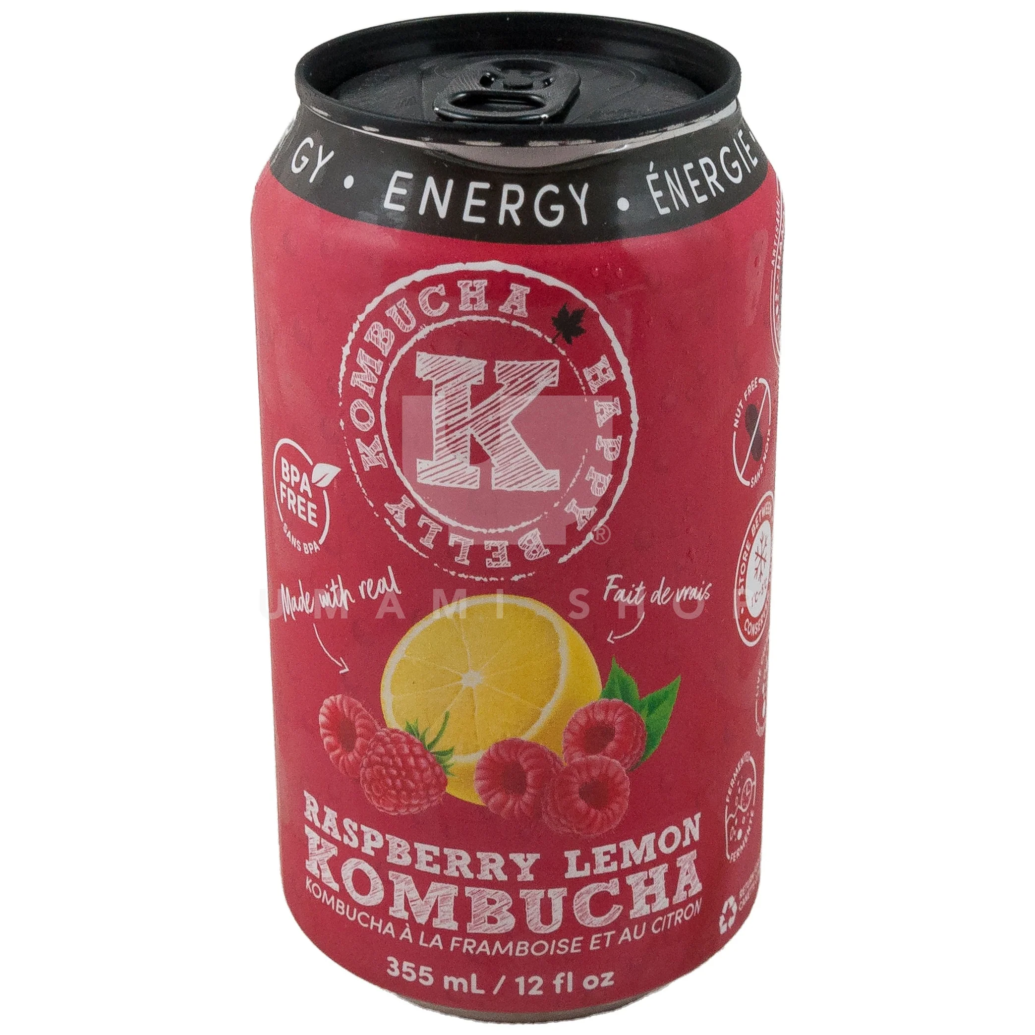 Kombucha Energy Raspberry Lemon
