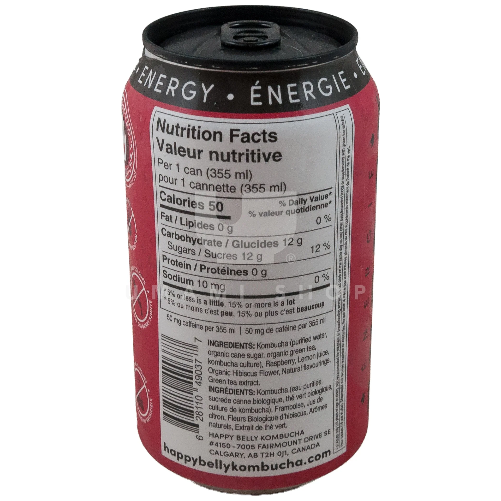 Kombucha Energy Raspberry Lemon - Image 2