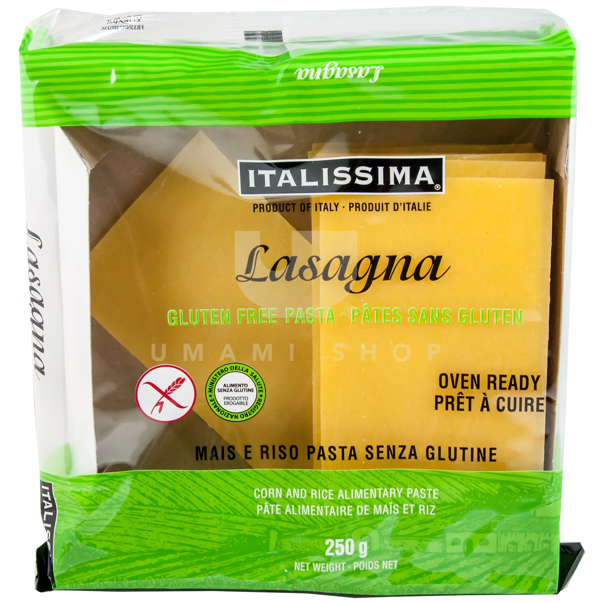 Lasagna Sheets from Italy (GF)