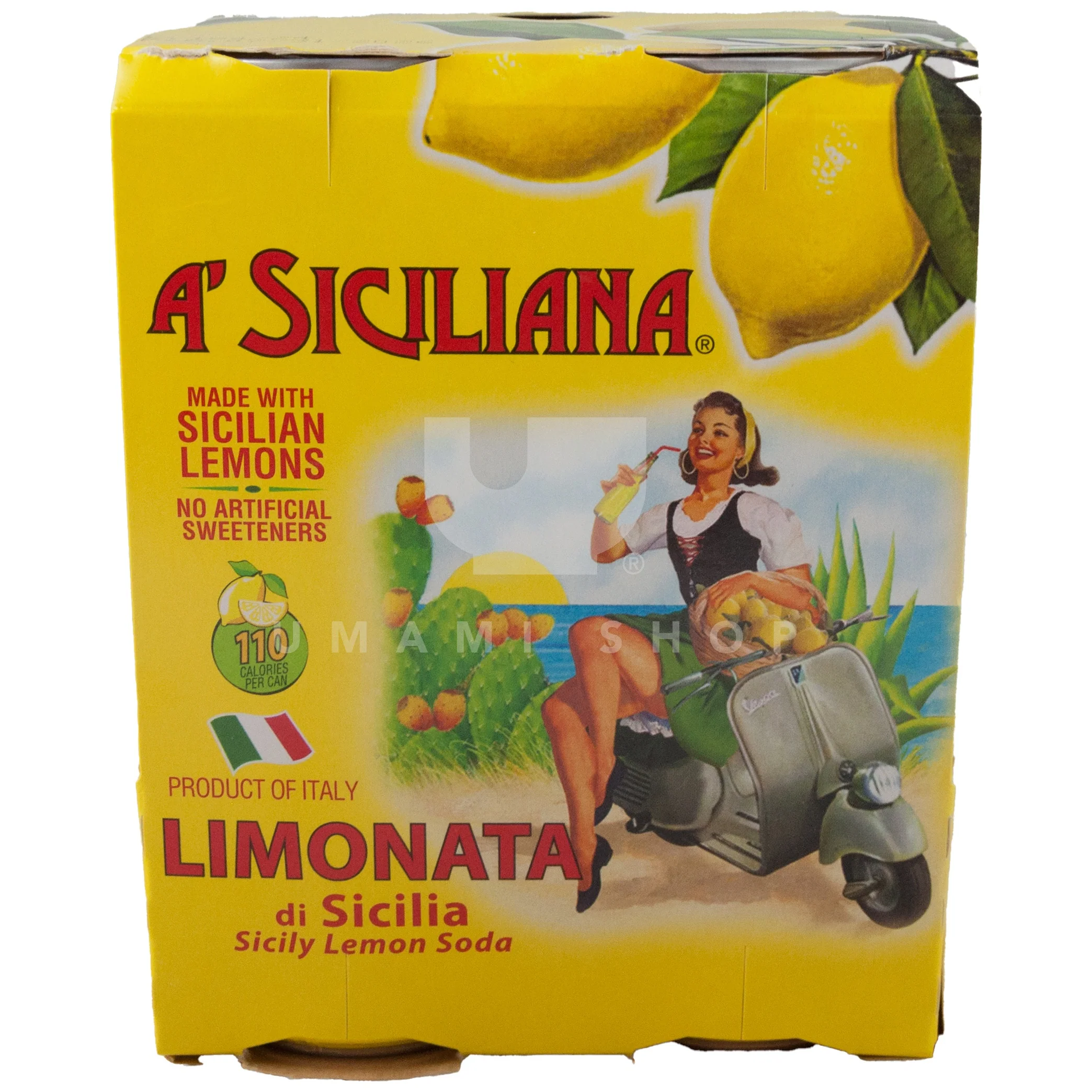 Limonata di Sicilia Lemon Soda (4xPack)