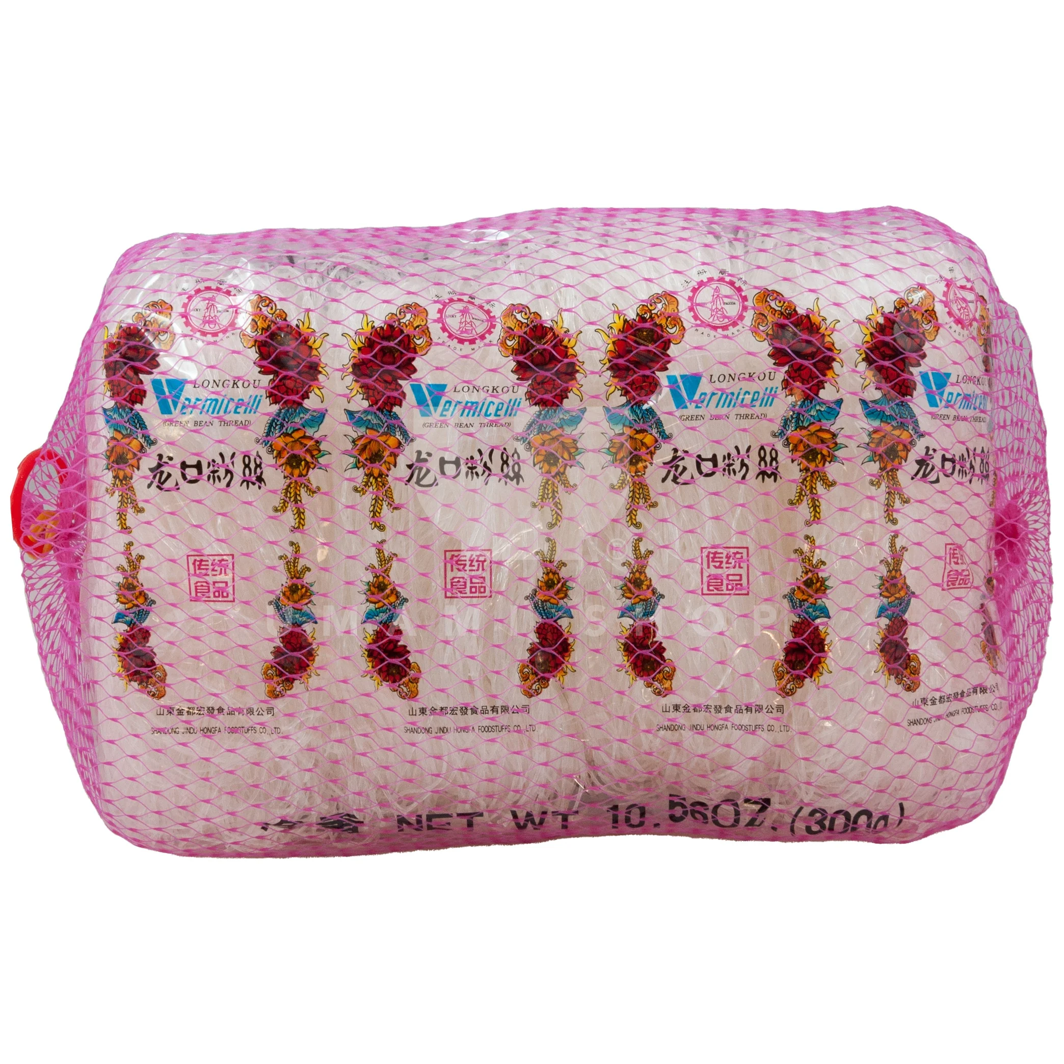 Vermicelli Green Mung Bean Tread (Pink Net)