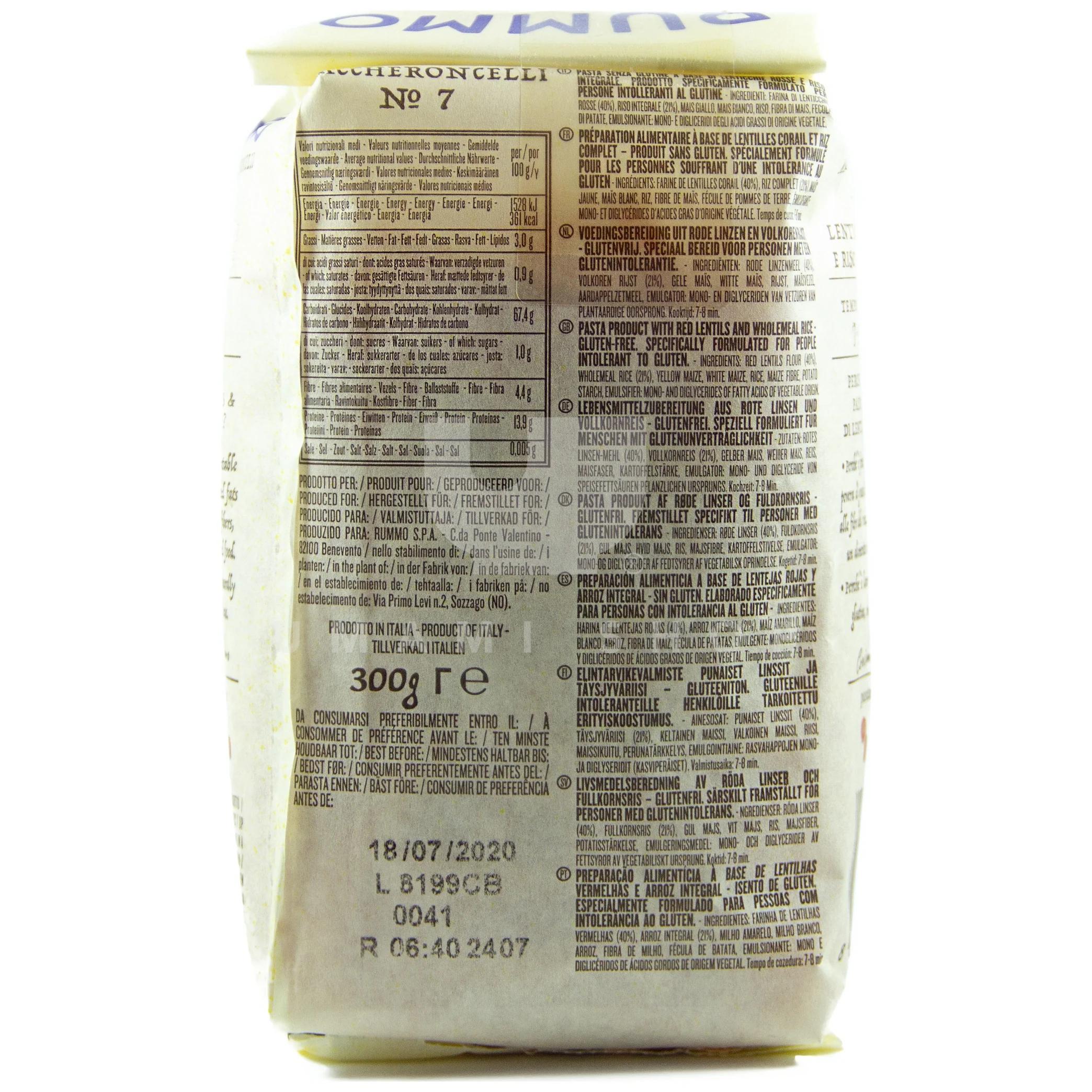 Maccheroncelli Pasta No 7 (GF) - Image 2