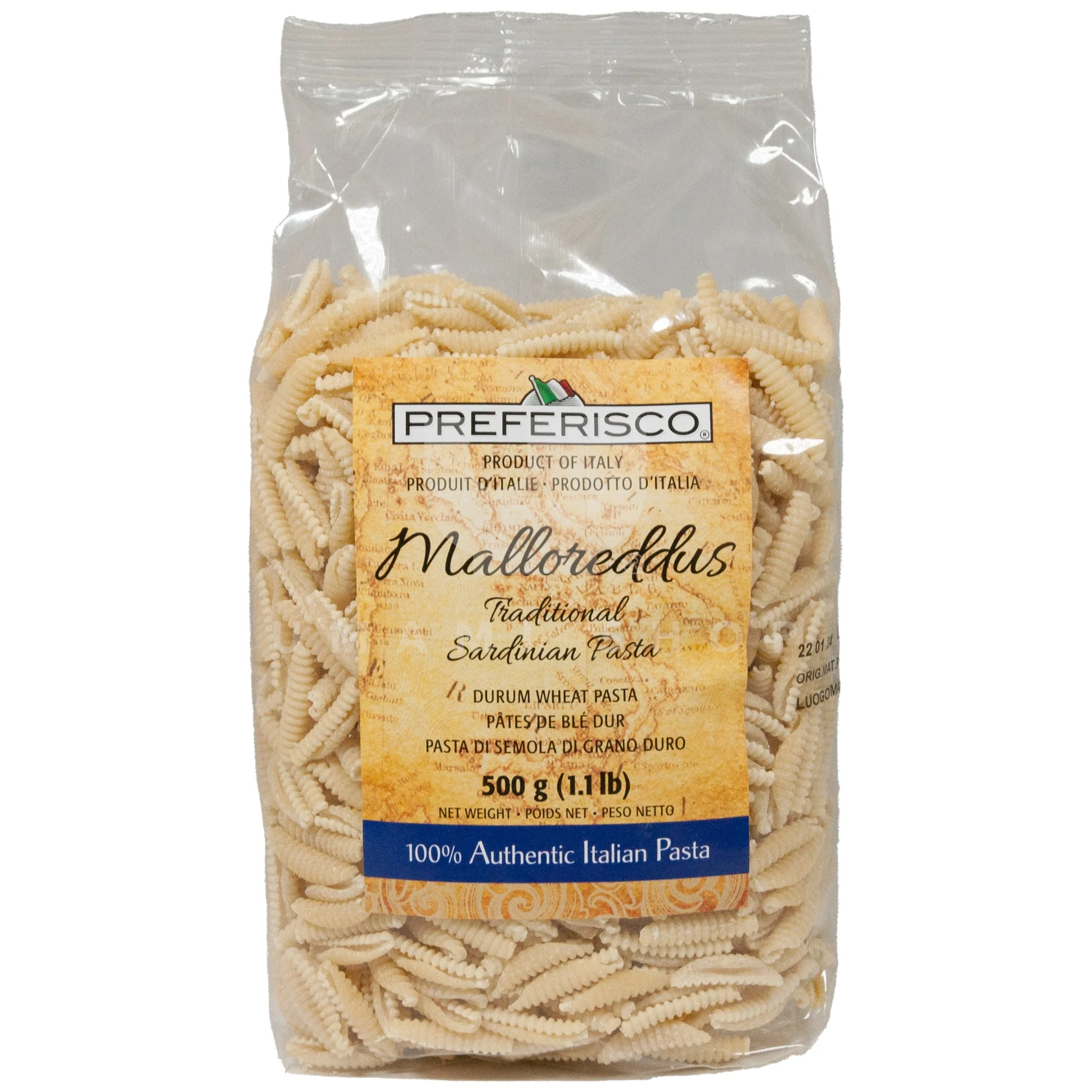 Malloreddus Sardinian Pasta