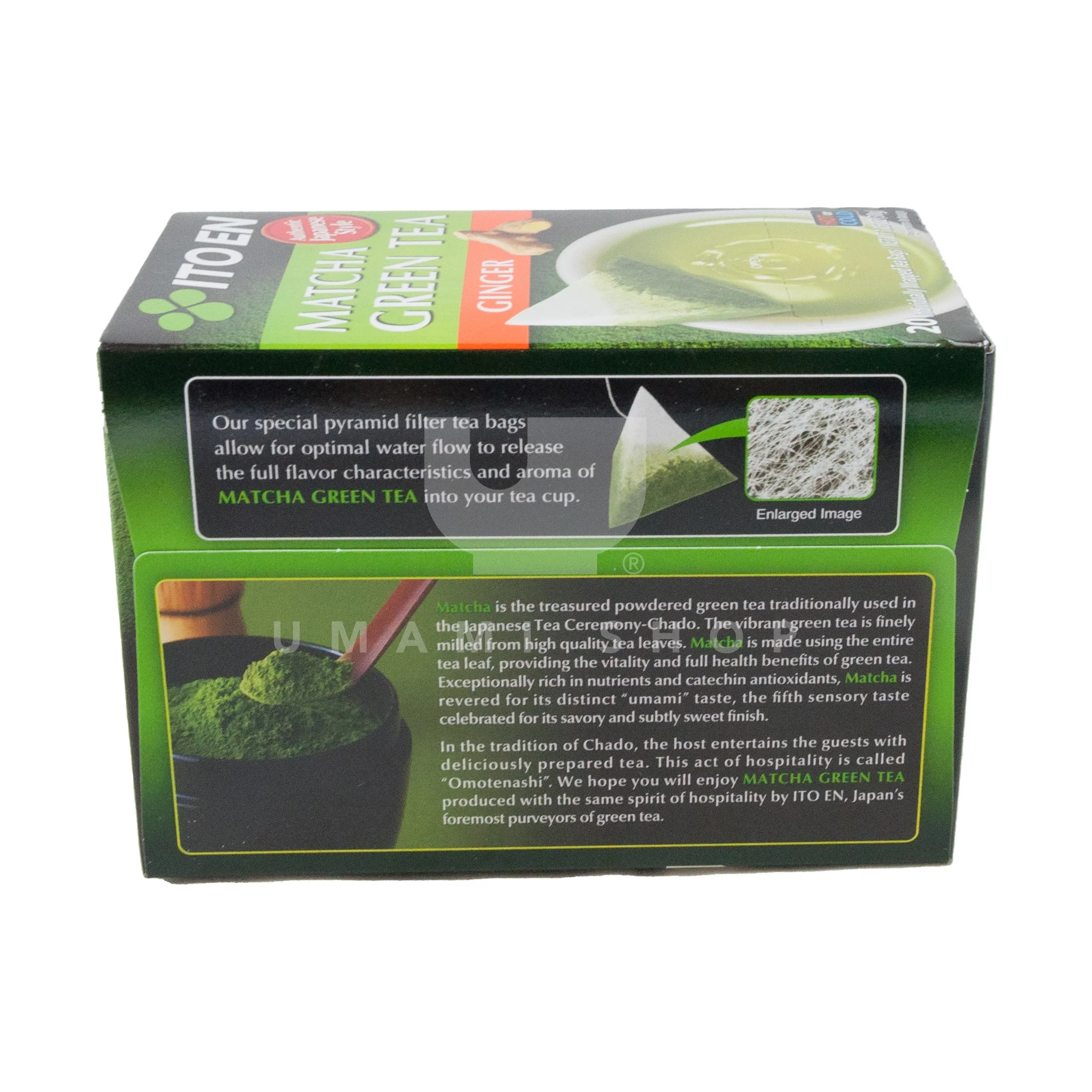 Matcha Green Tea Ginger 20Bag - Image 2