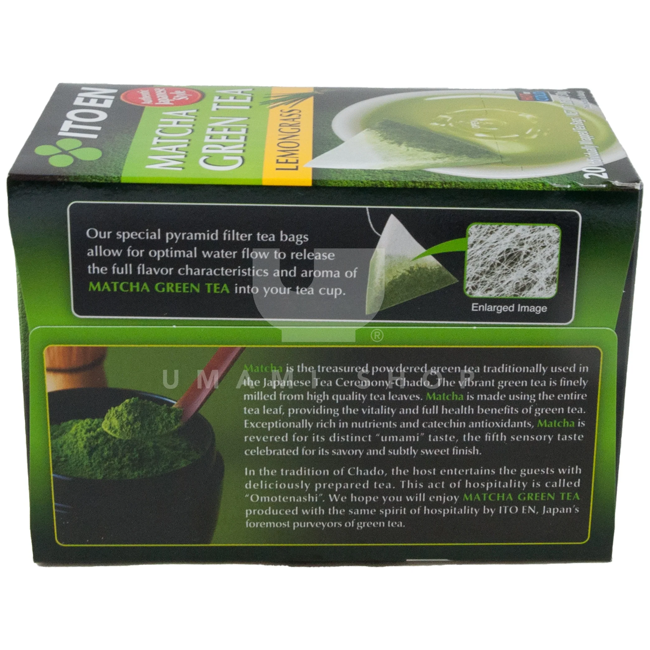 Matcha Green Tea Lemongrass 20Bag - Image 2