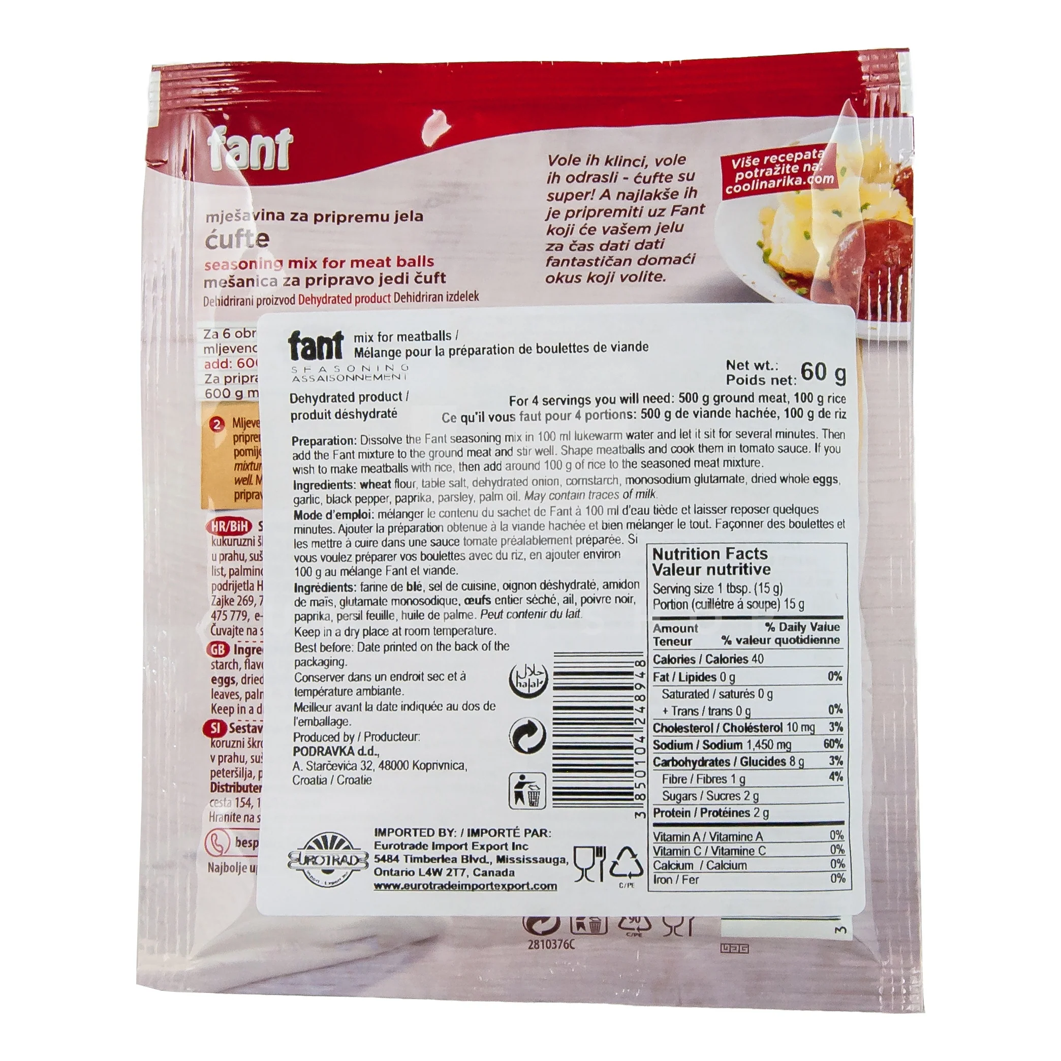 Fant Meat Ball Mix Cufte - Image 2