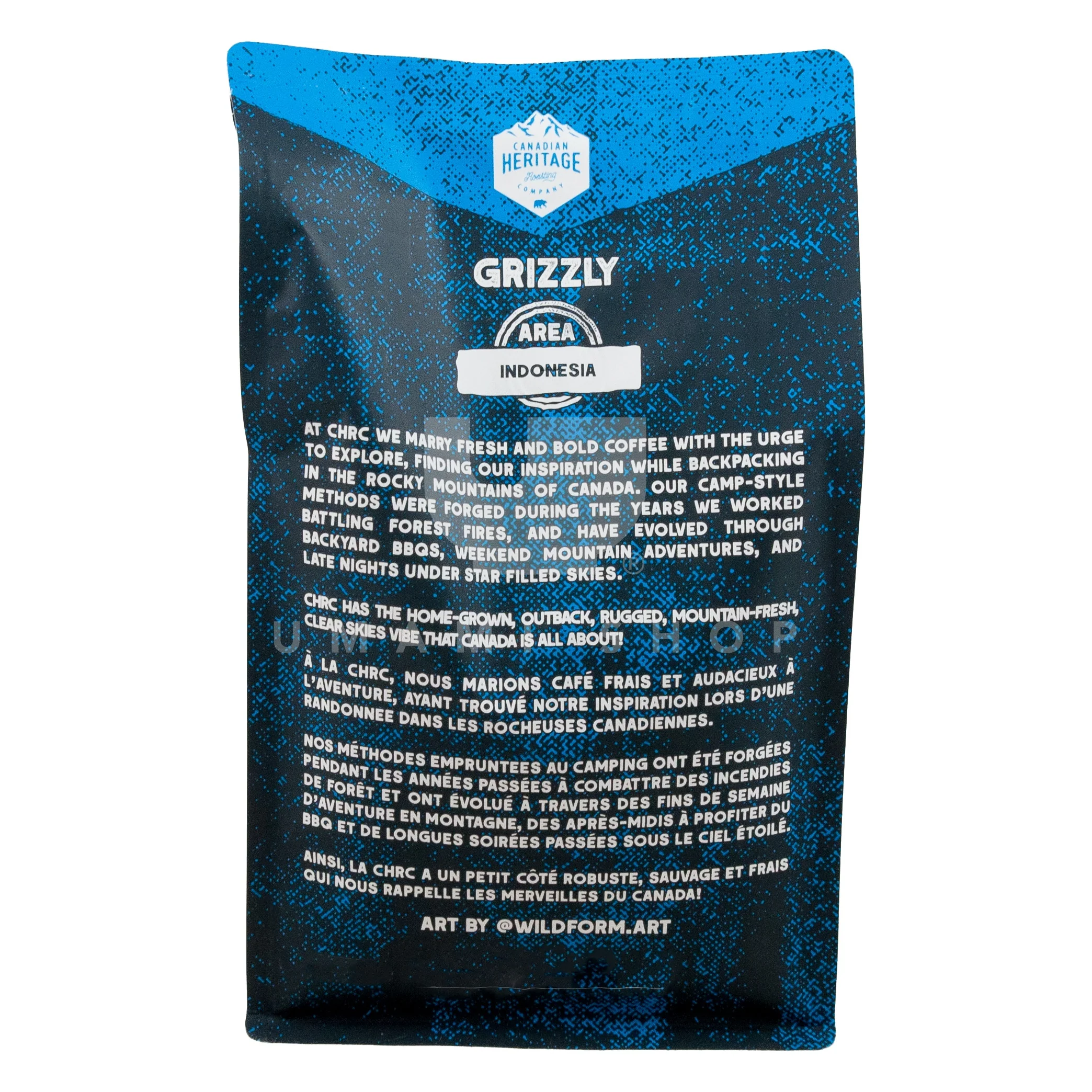 ORGANIC Medium Roast "Grizzly" Coffee - Image 2