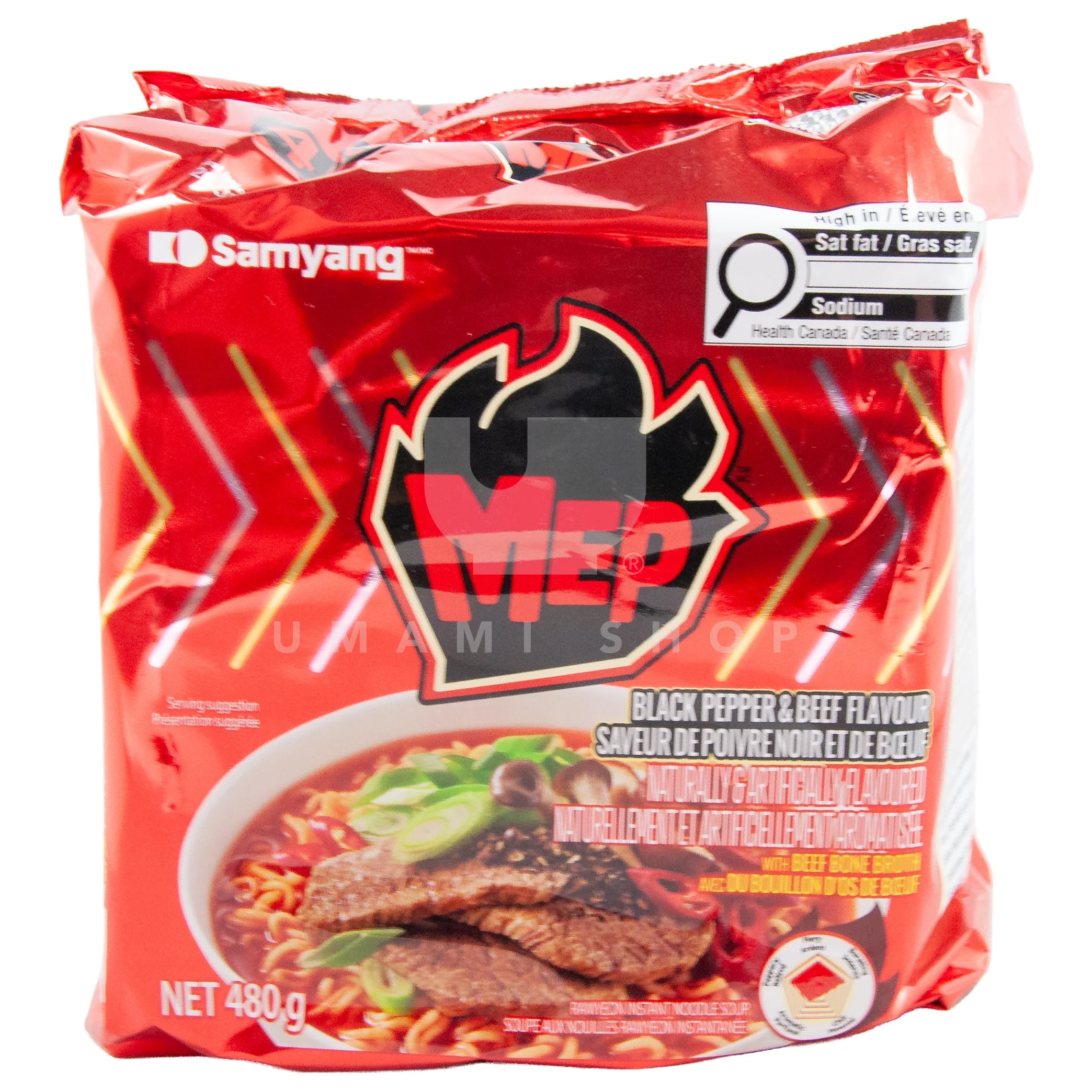 MEP Beef Ramen Noodles 4xPack