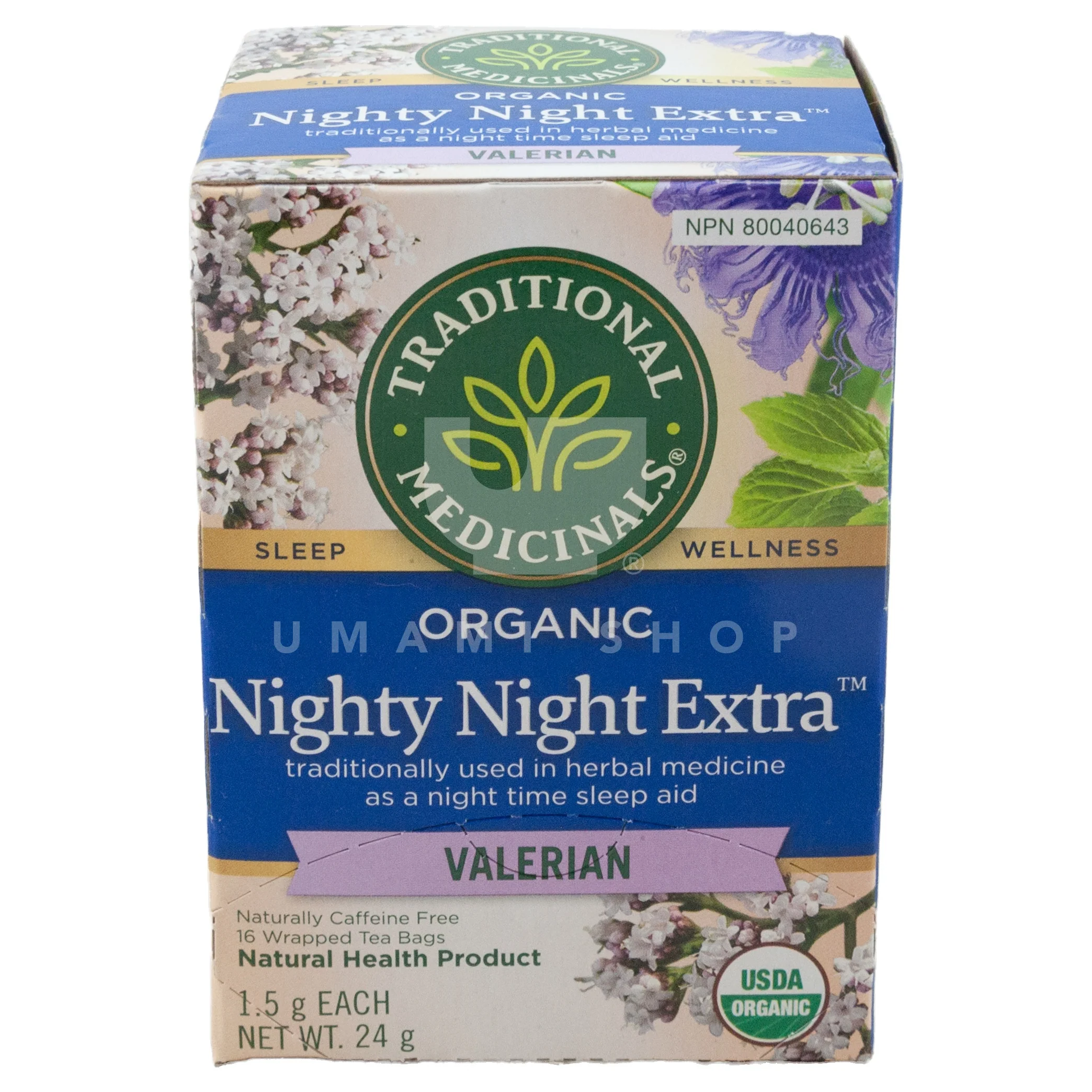 ORGANIC Nighty Night Extra "Valerian" Tea