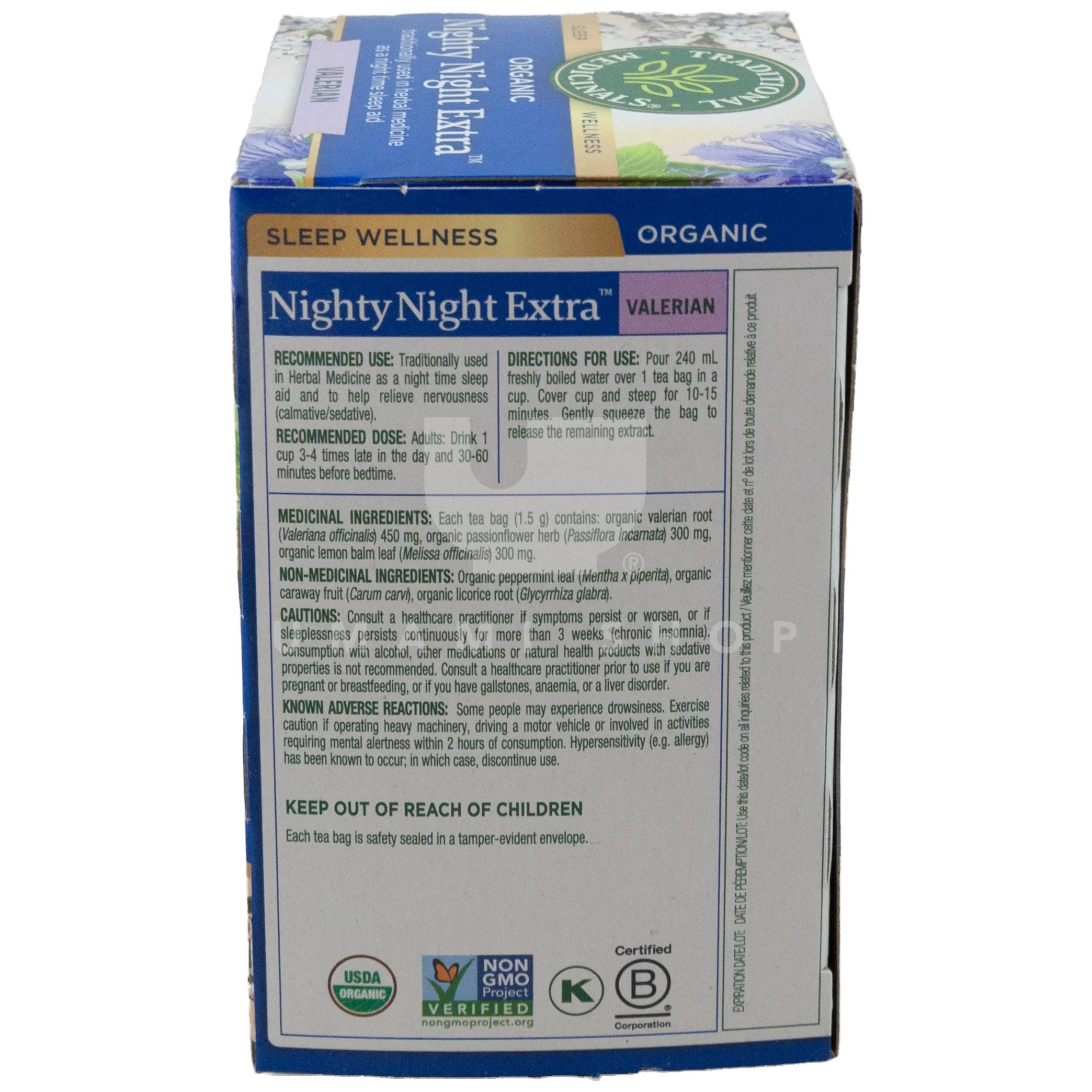 ORGANIC Nighty Night Extra "Valerian" Tea - Image 2
