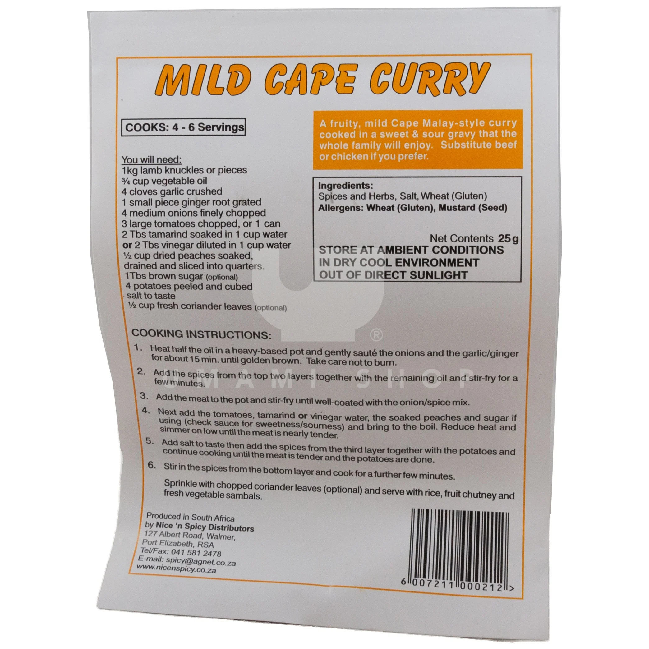 Mild Cape Curry - Image 2