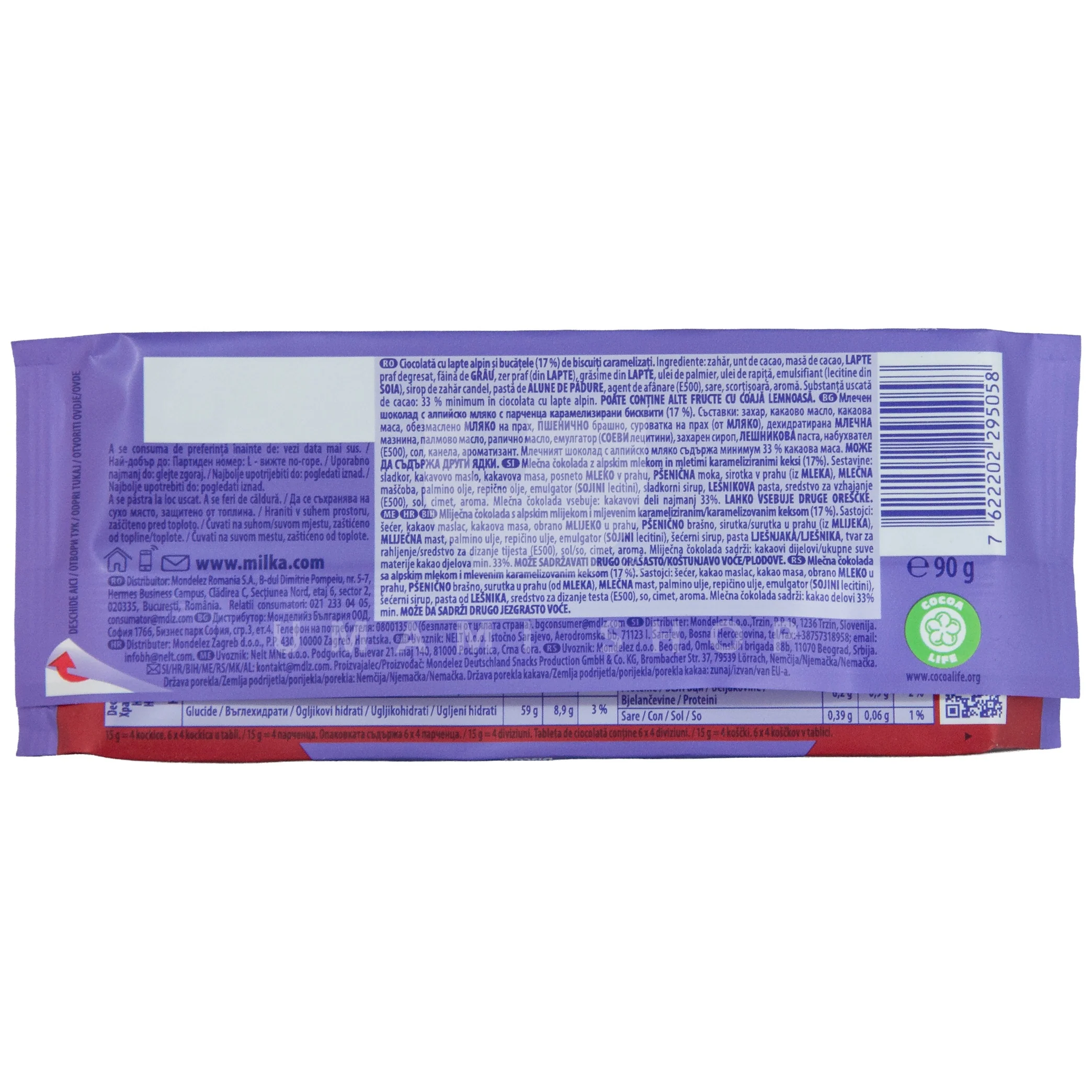 Milka & Lotus Biscoff Chocolate - Image 2